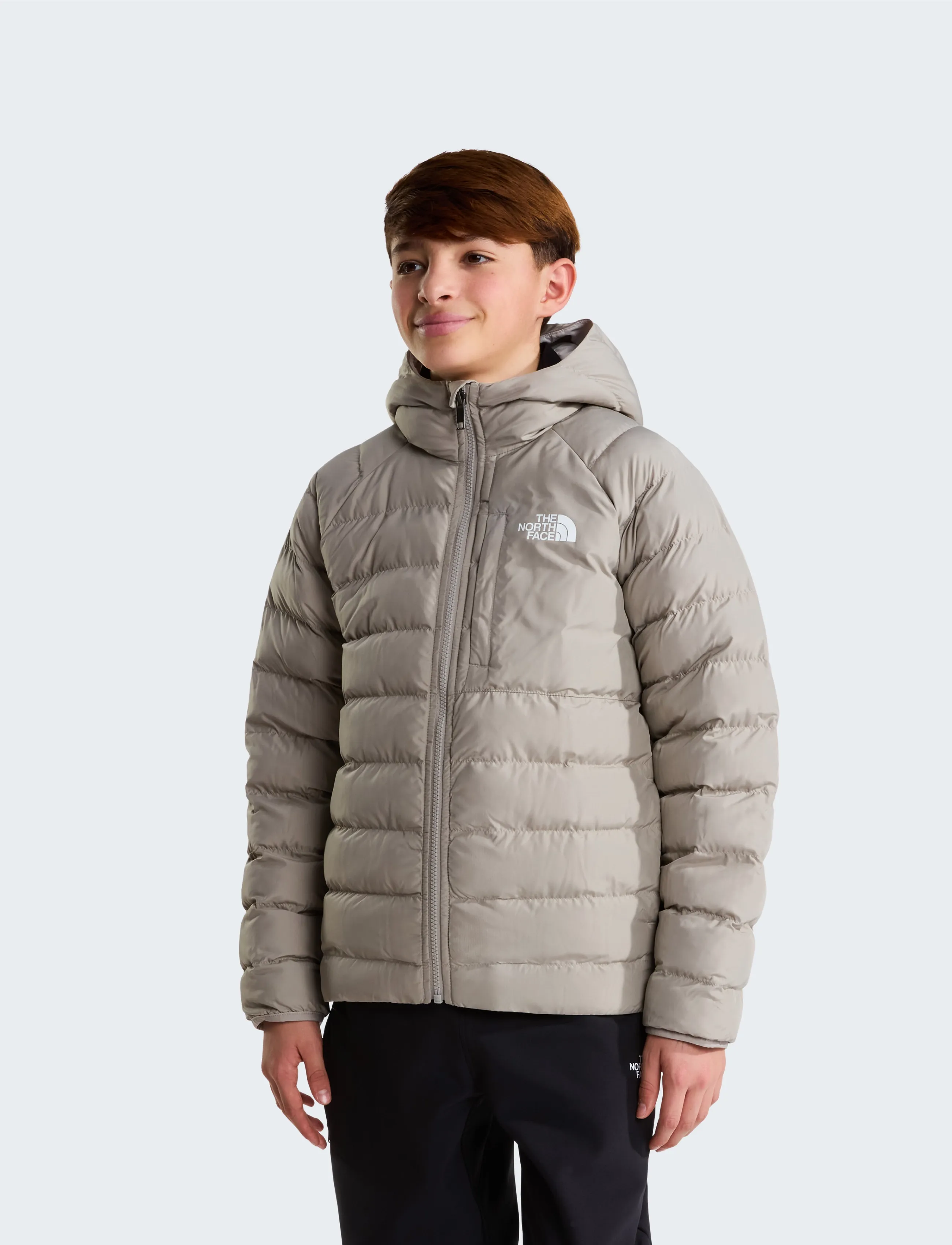 The North Face - B REVERSIBLE PERRITO HOODED JACKET - isolierte jacken - stone slab - 0