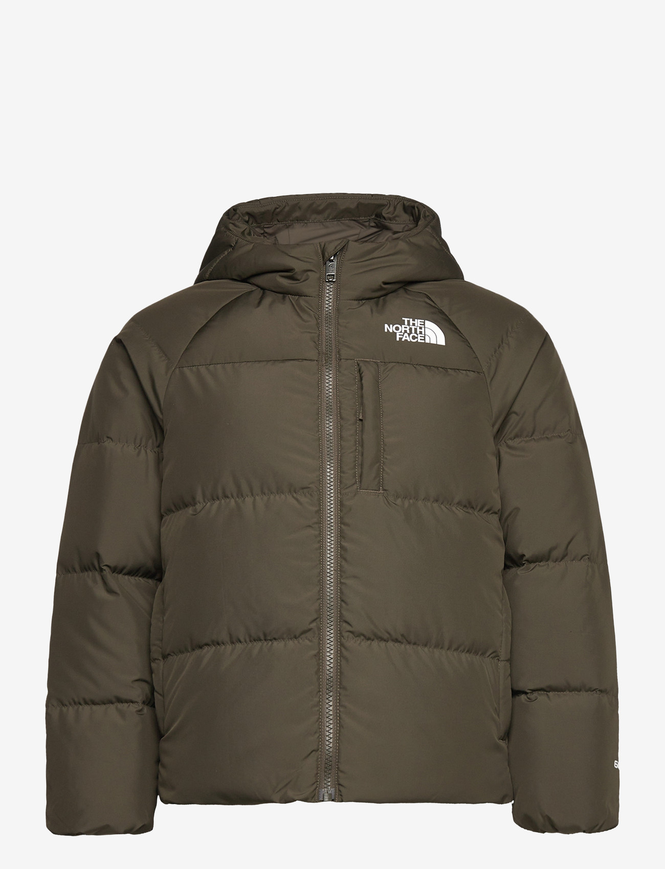 The North Face - B NORTH DOWN HOODED JACKET - paksud joped - new taupe green - 1