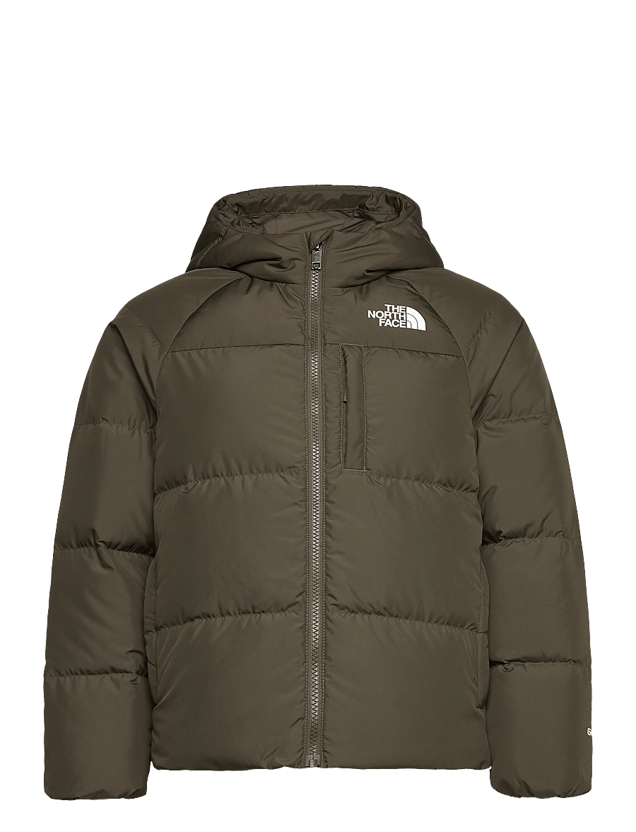 The North Face - B NORTH DOWN HOODED JACKET - jakas ar siltu oderi - new taupe green - 1