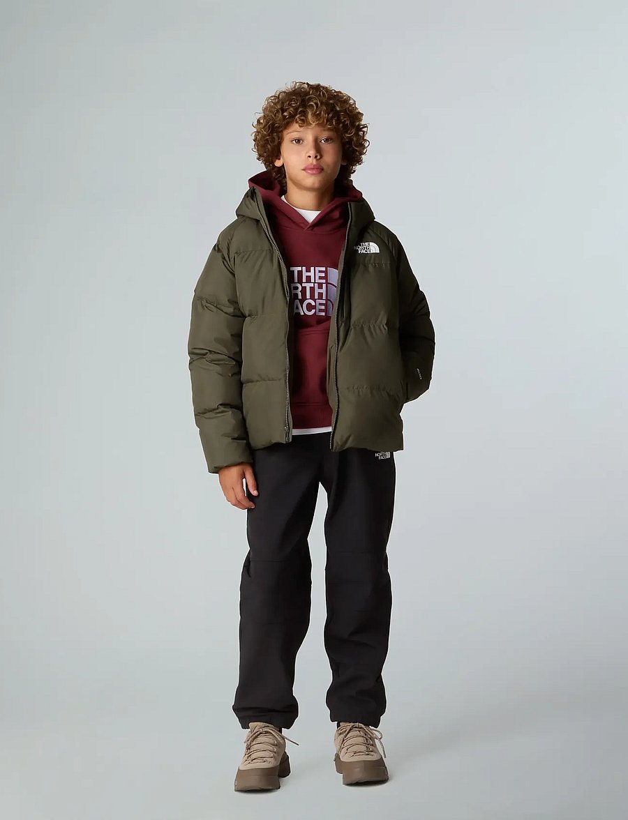 The North Face - B NORTH DOWN HOODED JACKET - jakas ar siltu oderi - new taupe green - 3