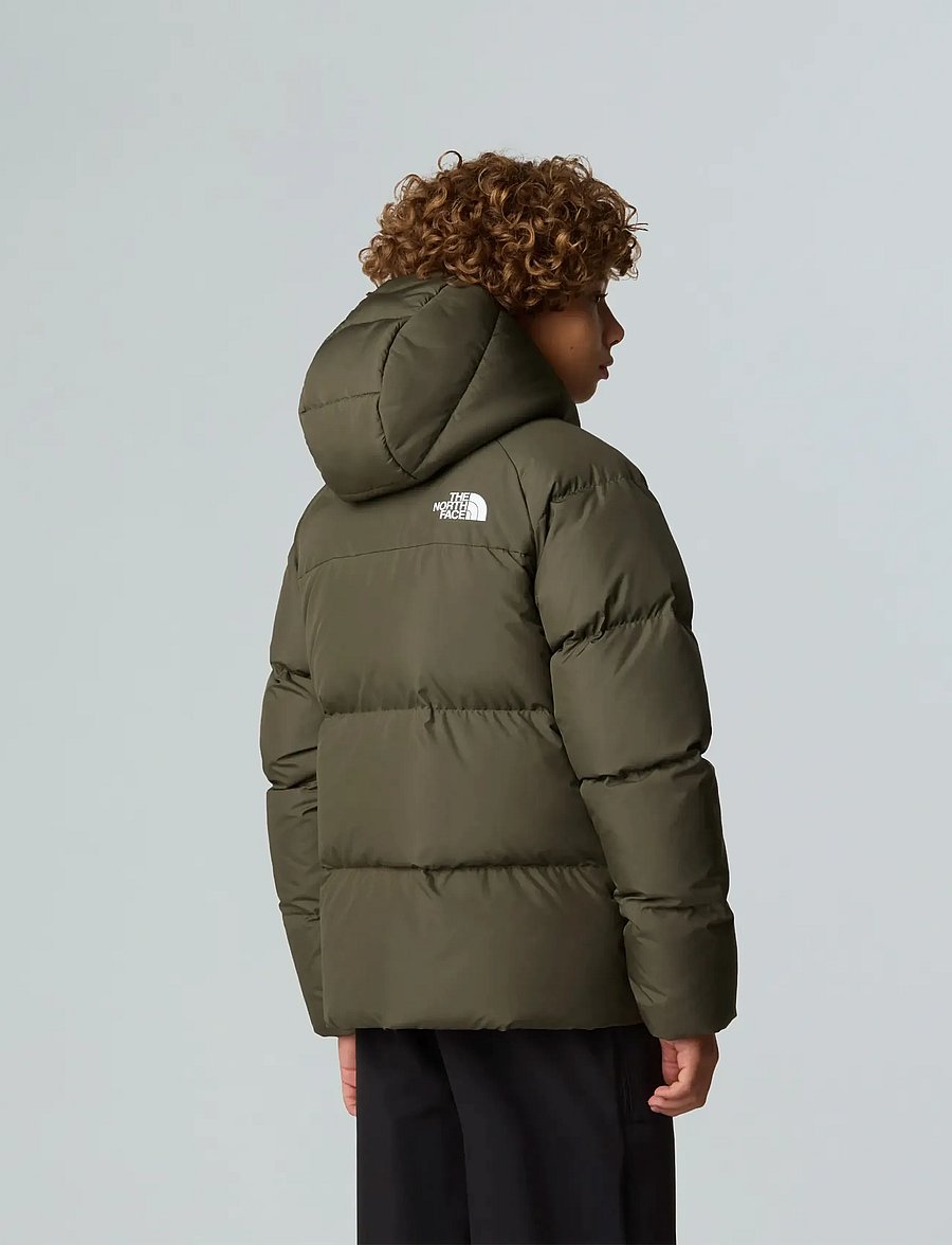 The North Face - B NORTH DOWN HOODED JACKET - jakas ar siltu oderi - new taupe green - 4
