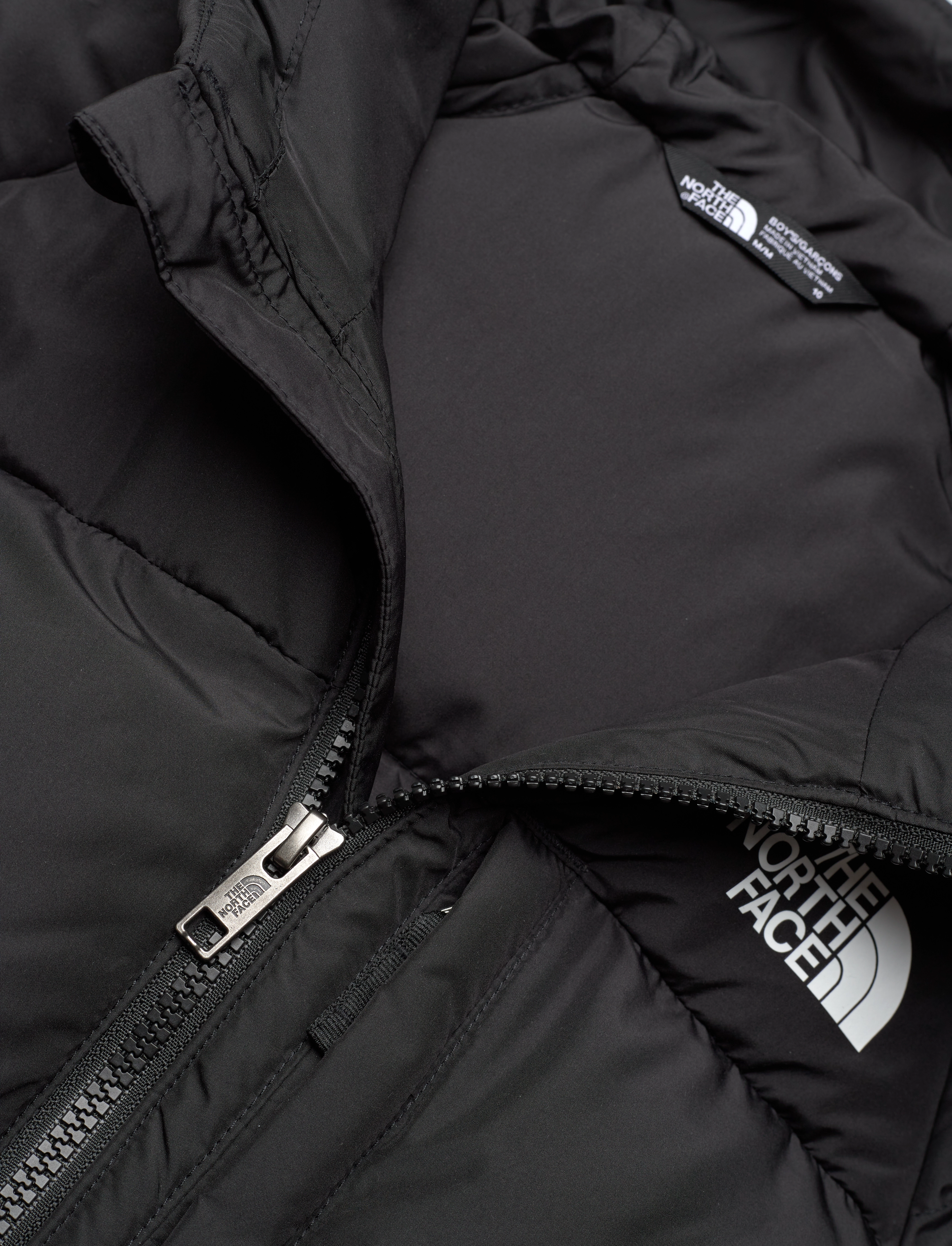 The North Face - B NORTH DOWN HOODED JACKET - insulated jackets - tnf black - 4