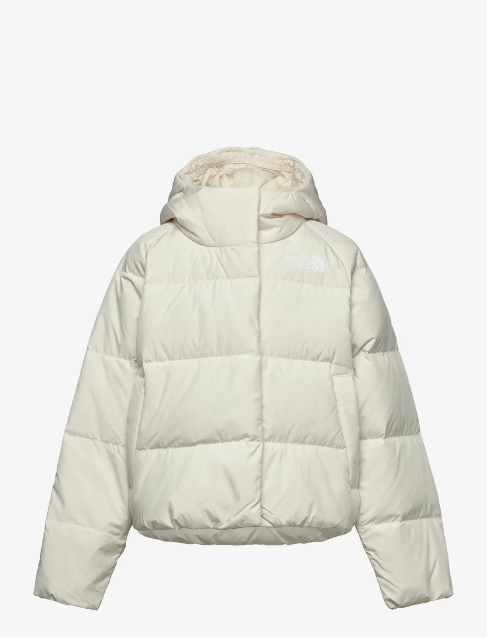 The North Face - G NORTH DOWN HOODED JACKET - isolierte jacken - white dune - 1