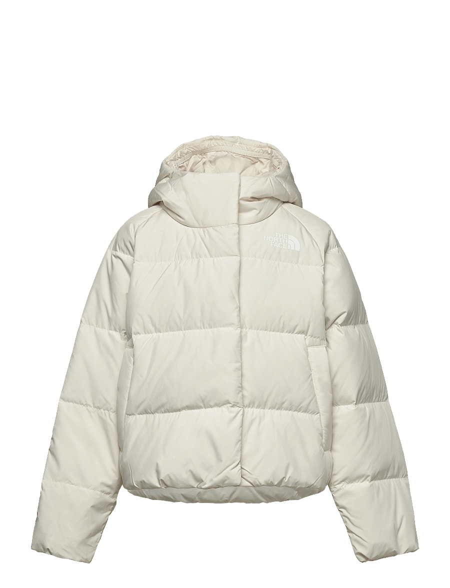 The North Face - G NORTH DOWN HOODED JACKET - isolierte jacken - white dune - 1