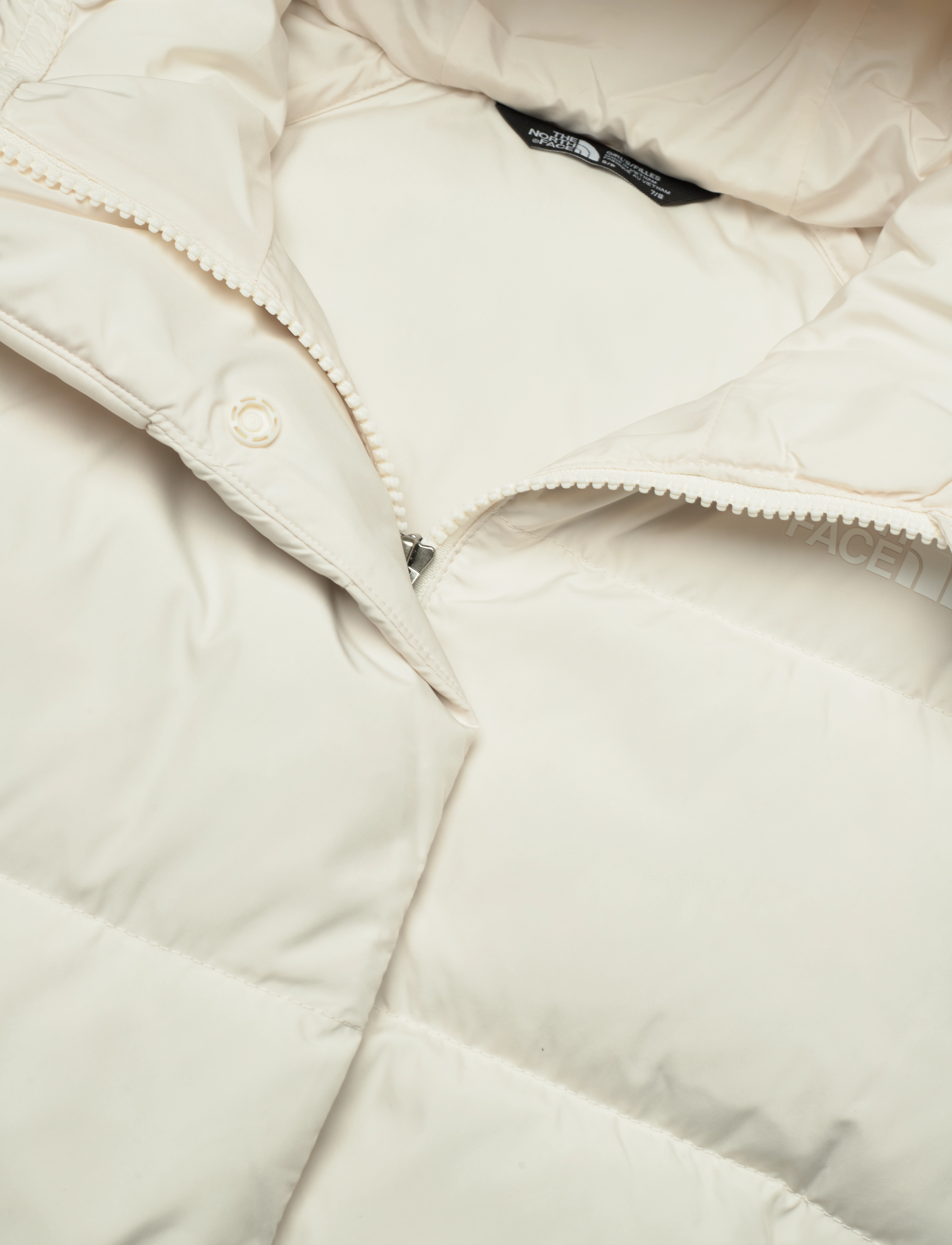 The North Face - G NORTH DOWN HOODED JACKET - kurtki ocieplane - white dune - 4