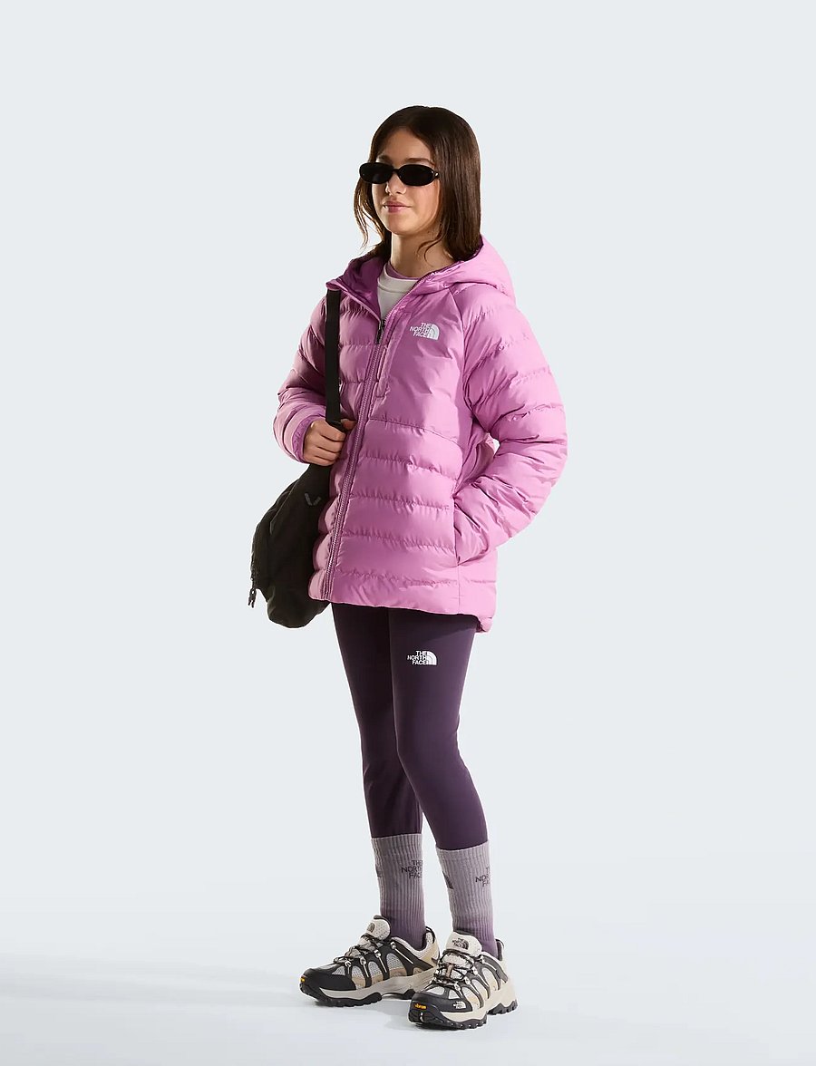 The North Face - G REVERSIBLE PERRITO HOODED JACKET - suusajoped - hushed lavender - 4