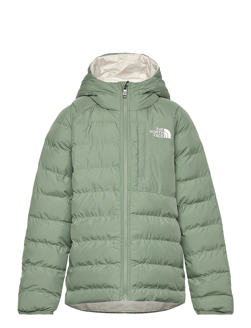The North Face - G REVERSIBLE PERRITO HOODED JACKET - slēpošanas jakas - slate moss - 0