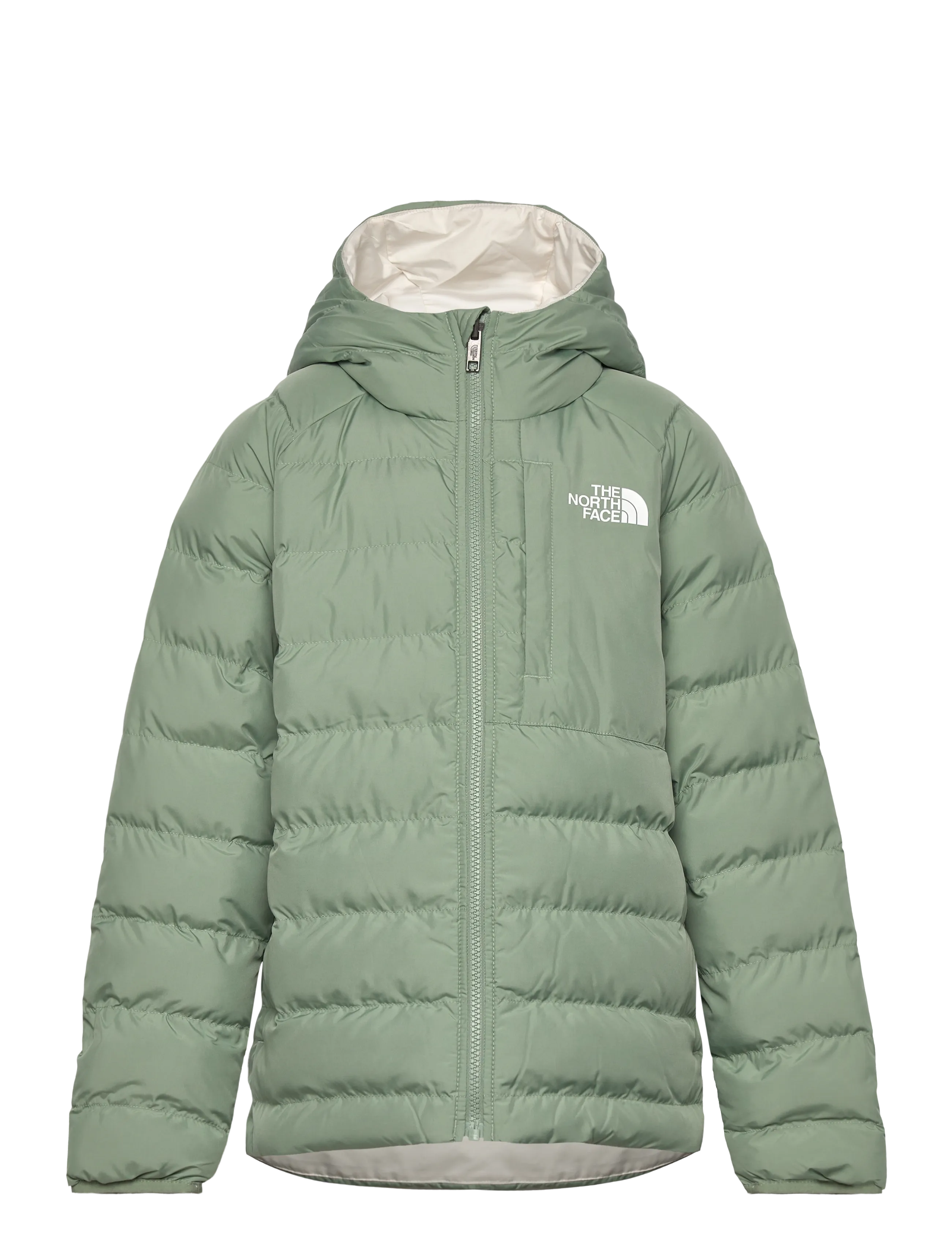 The North Face G REVERSIBLE PERRITO HOODED JACKET - Vinterjackor - SLATE MOSS / green