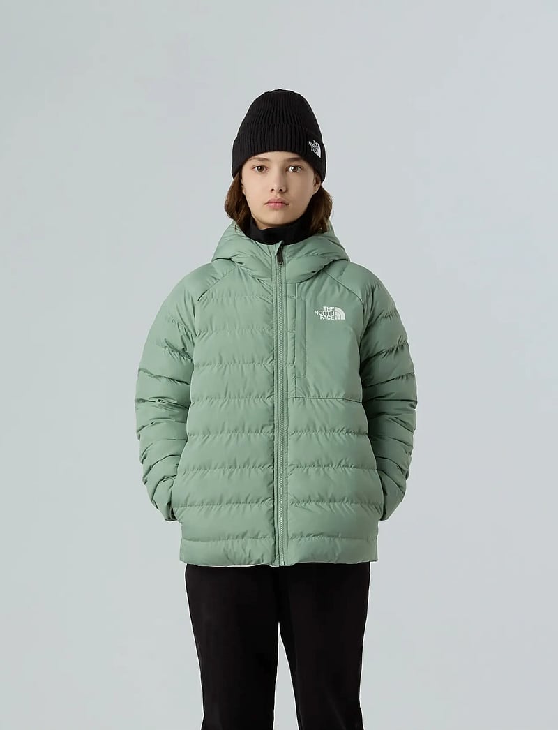 The North Face - G REVERSIBLE PERRITO HOODED JACKET - skidjackor - slate moss - 0