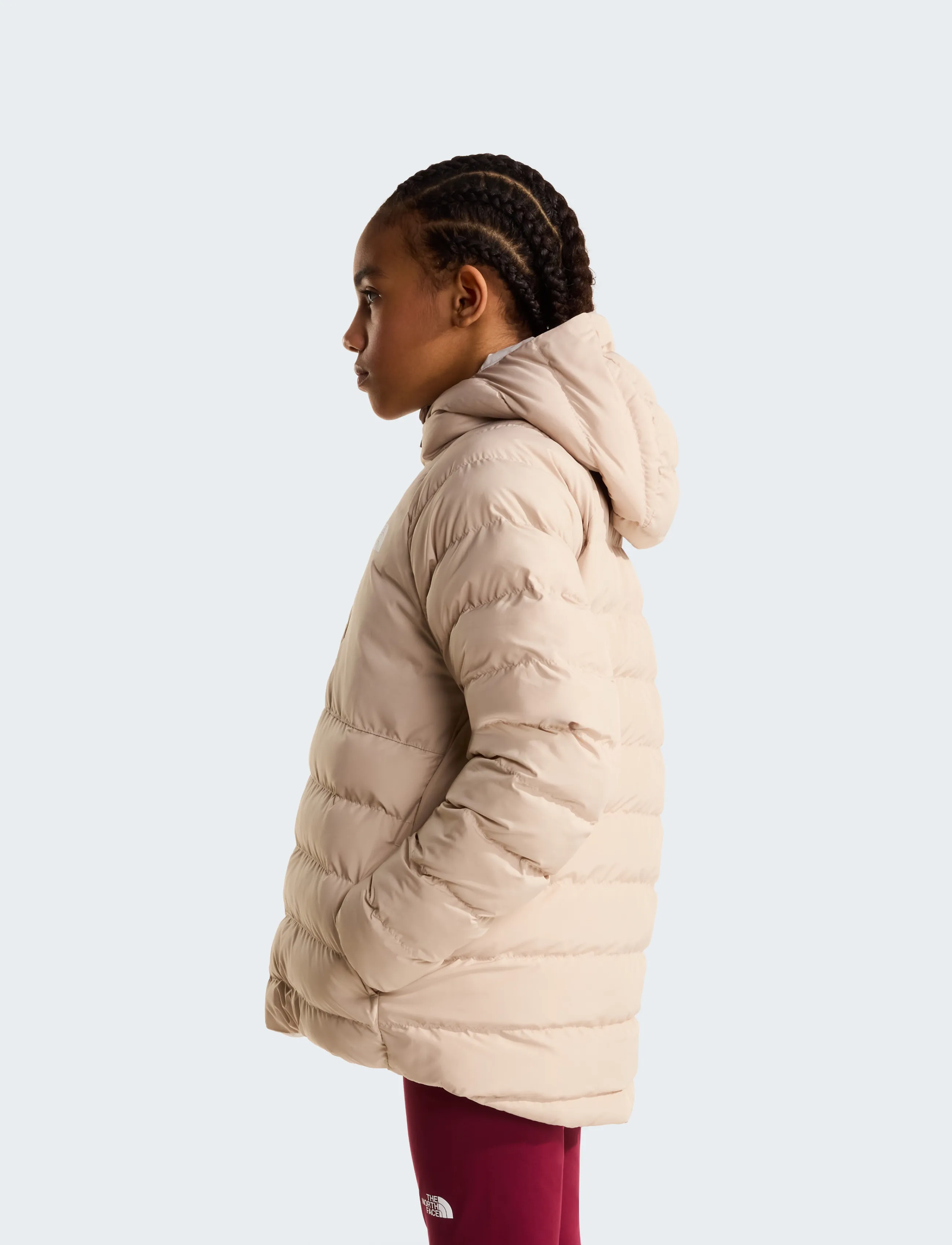 The North Face - G REVERSIBLE PERRITO HOODED JACKET - suusajoped - timeless taupe - 5