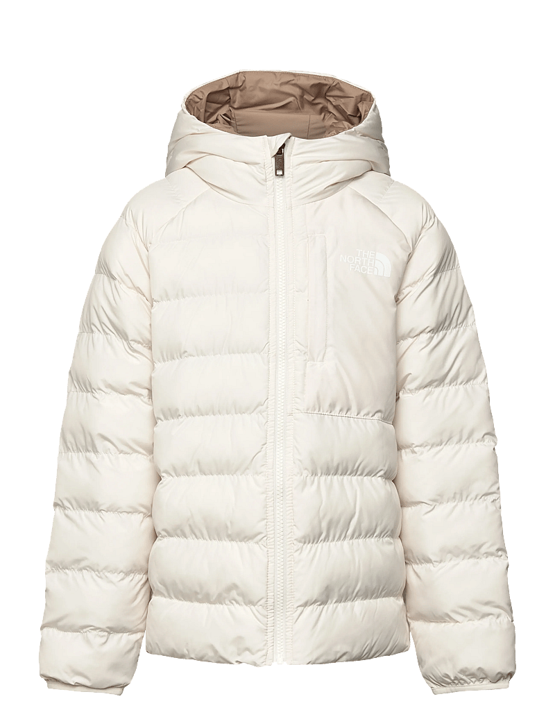 The North Face - G REVERSIBLE PERRITO HOODED JACKET - skidjackor - white dune - 1