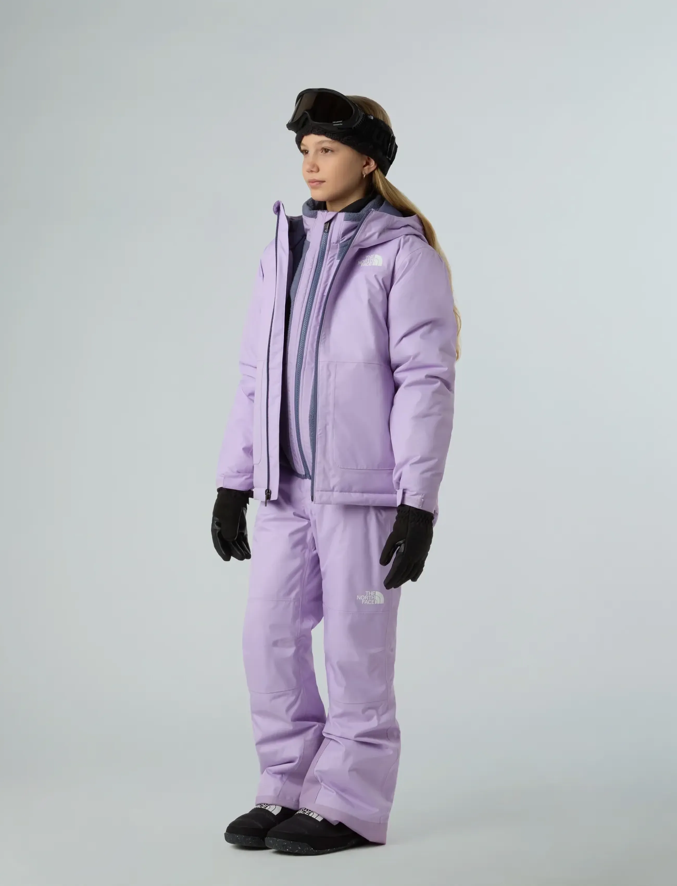 The North Face - G FREEDOM INSULATED PANT - skibukser - lite lilac - 3