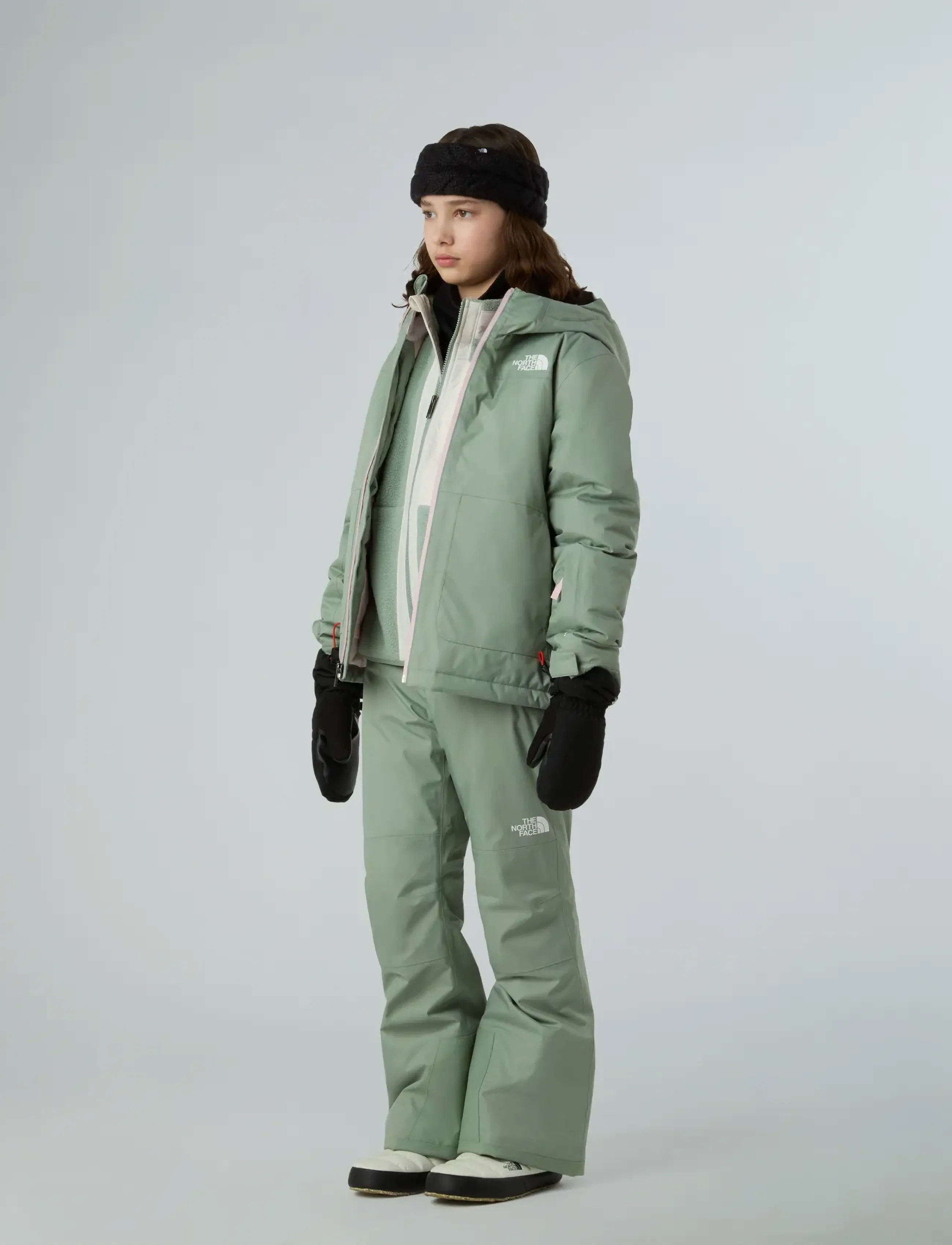 The North Face - G FREEDOM INSULATED PANT - suusapüksid - slate moss - 3