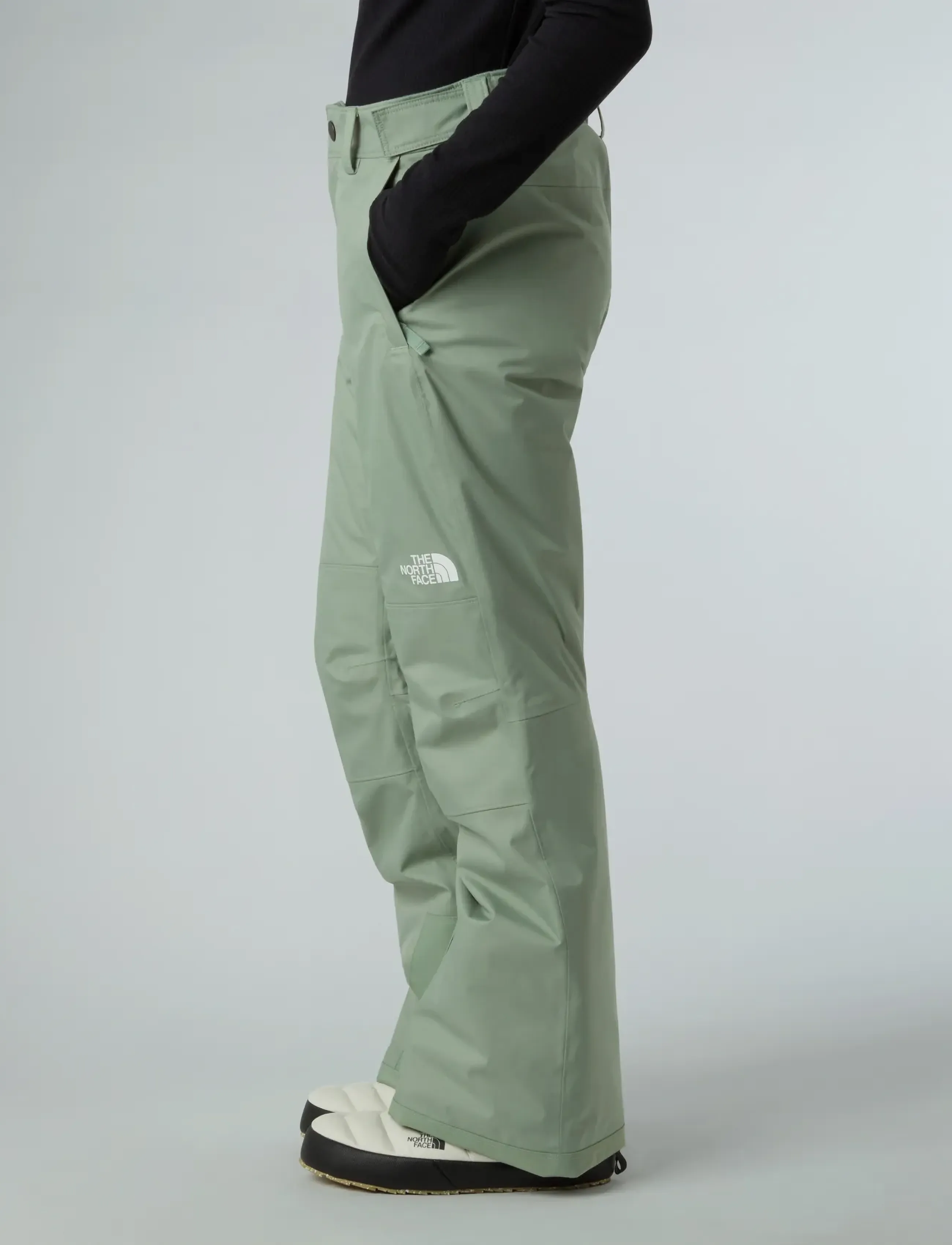The North Face - G FREEDOM INSULATED PANT - suusapüksid - slate moss - 4