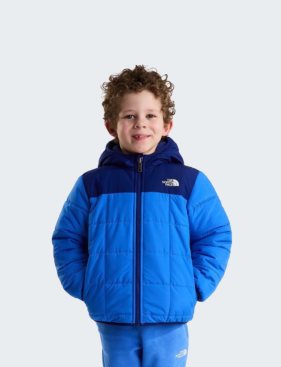 The North Face - KID B REVERSIBLE SHASTA F/Z HOODED JACKE - active blue/bold blue - 0