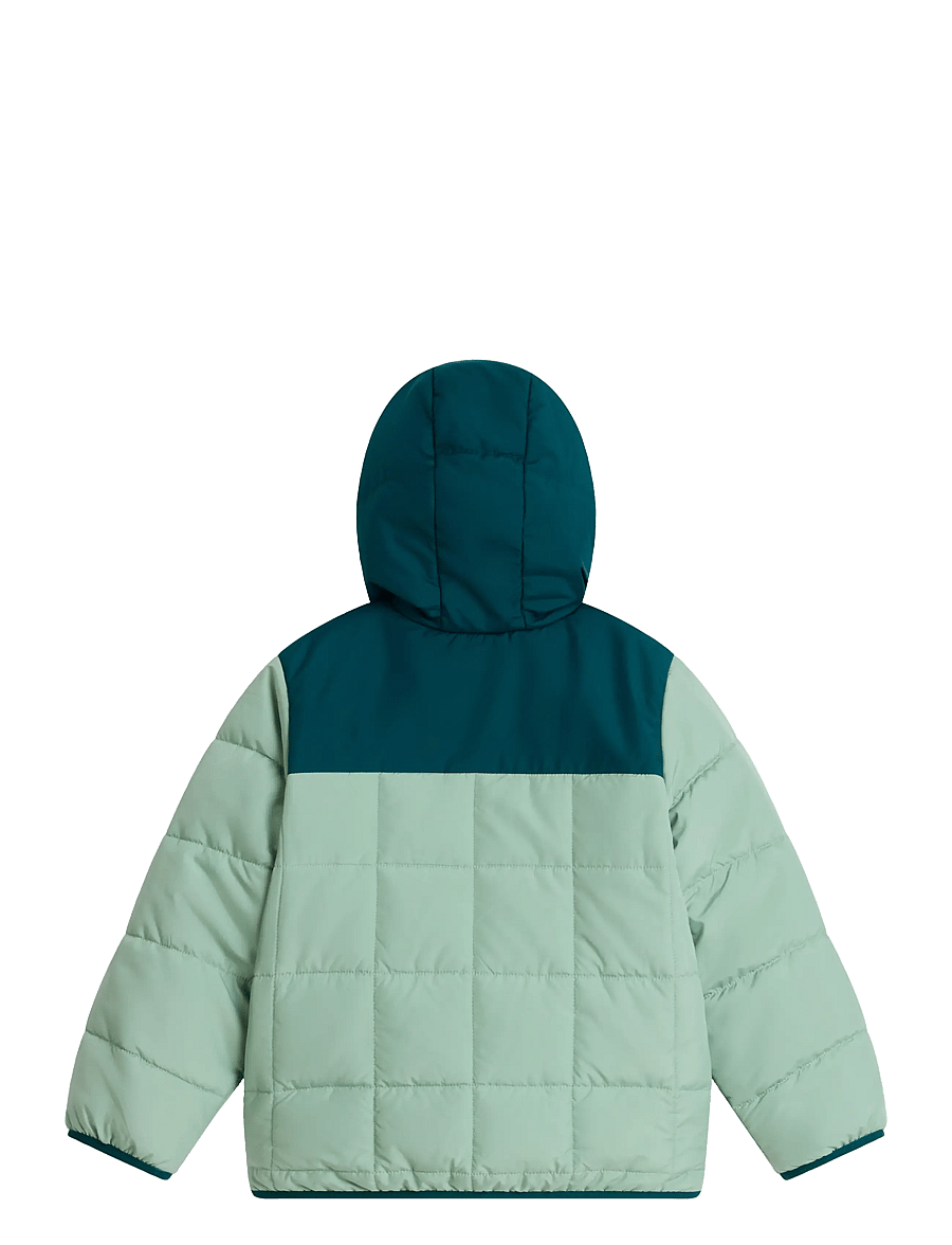 The North Face - KID B REVERSIBLE SHASTA F/Z HOODED JACKE - slate moss/pacific teal - 2