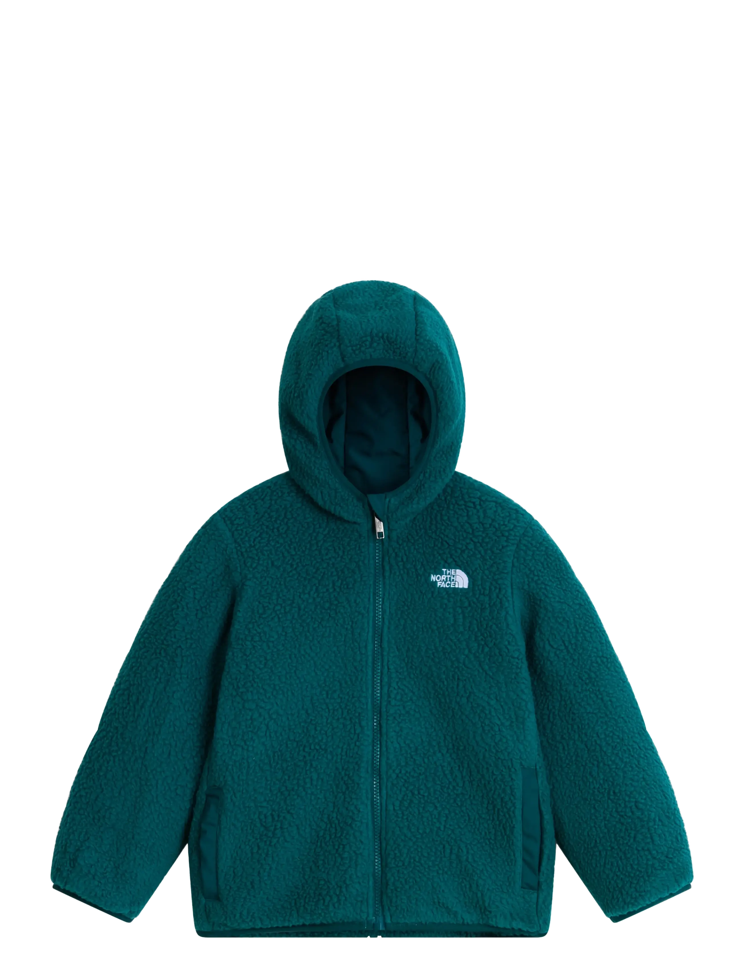The North Face - KID B REVERSIBLE SHASTA F/Z HOODED JACKE - slate moss/pacific teal - 3