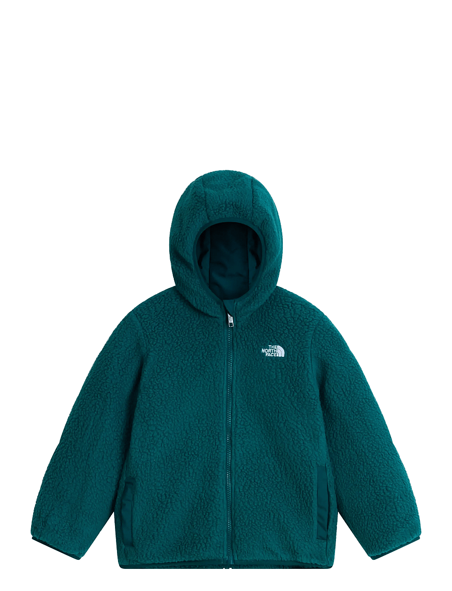 The North Face - KID B REVERSIBLE SHASTA F/Z HOODED JACKE - slate moss/pacific teal - 3