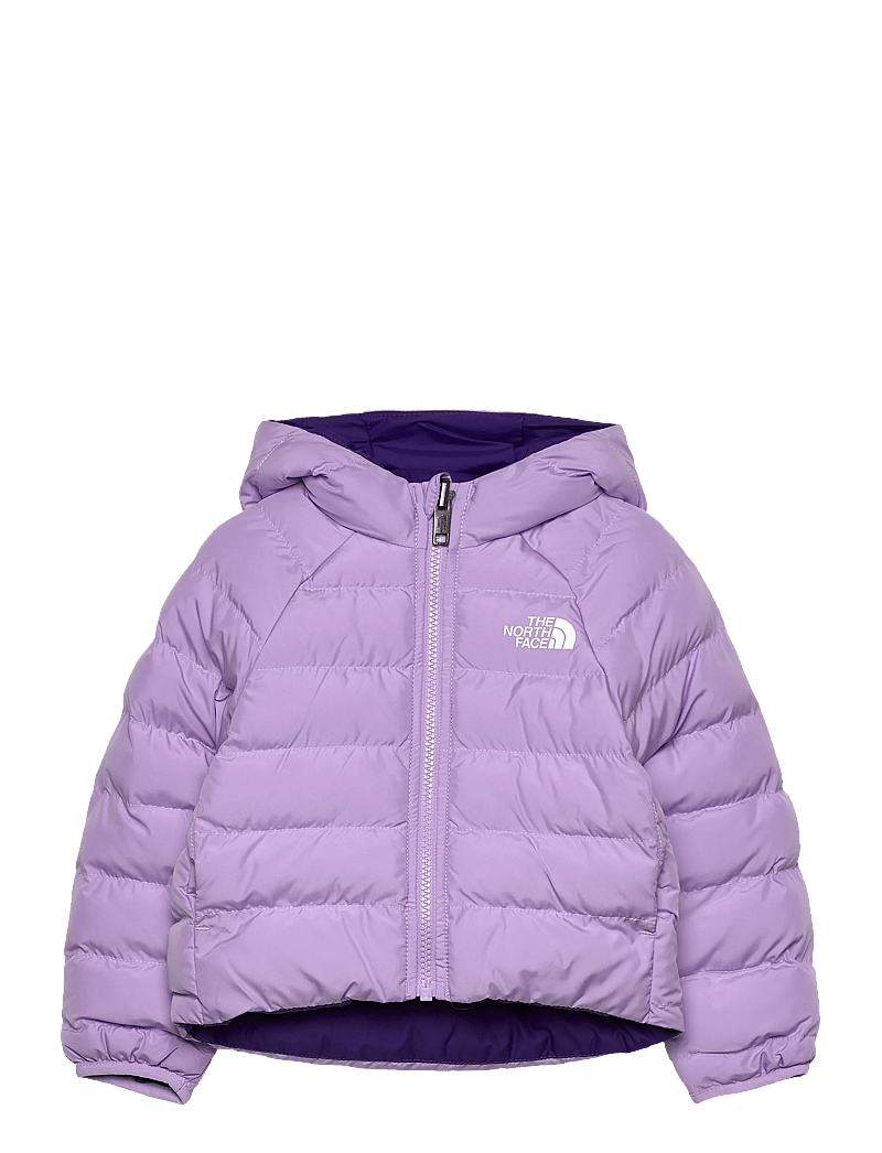 The North Face - KID REVERSIBLE PERRITO HOODED JACKET - paksud joped - lite lilac - 1