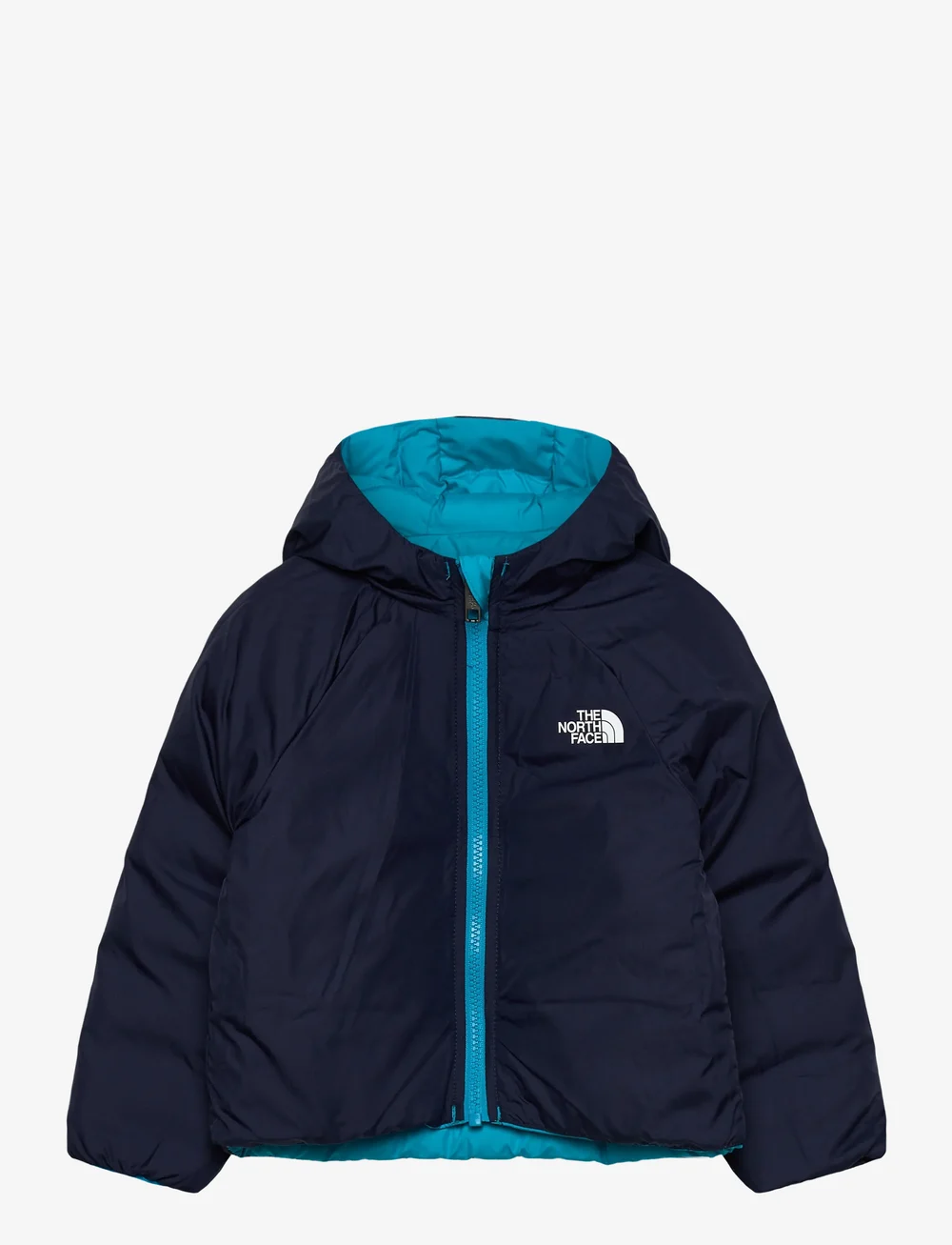 The North Face - KID REVERSIBLE PERRITO HOODED JACKET - insulated jackets - meridian blue - 2