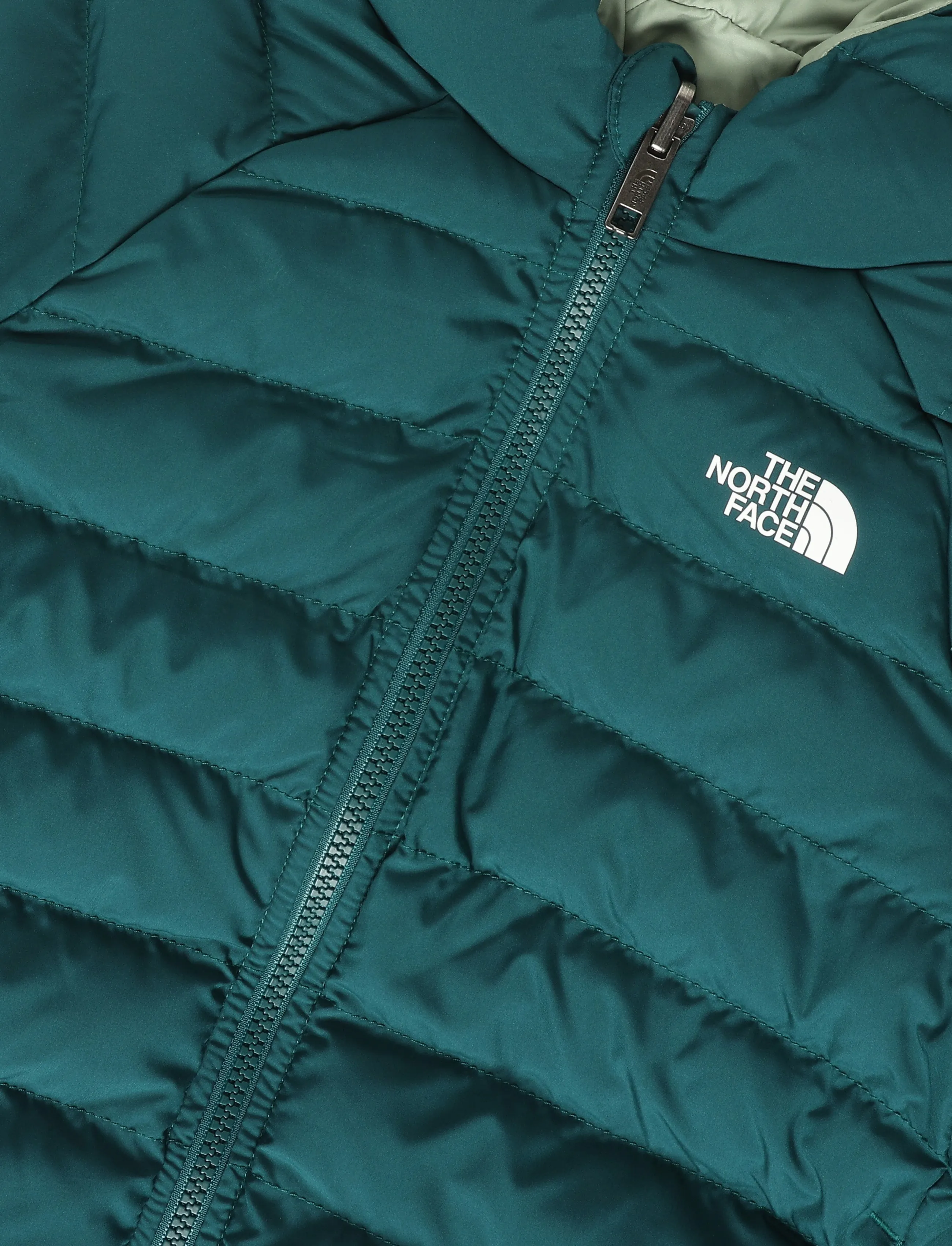 The North Face - KID REVERSIBLE PERRITO HOODED JACKET - isolierte jacken - pacific teal - 2