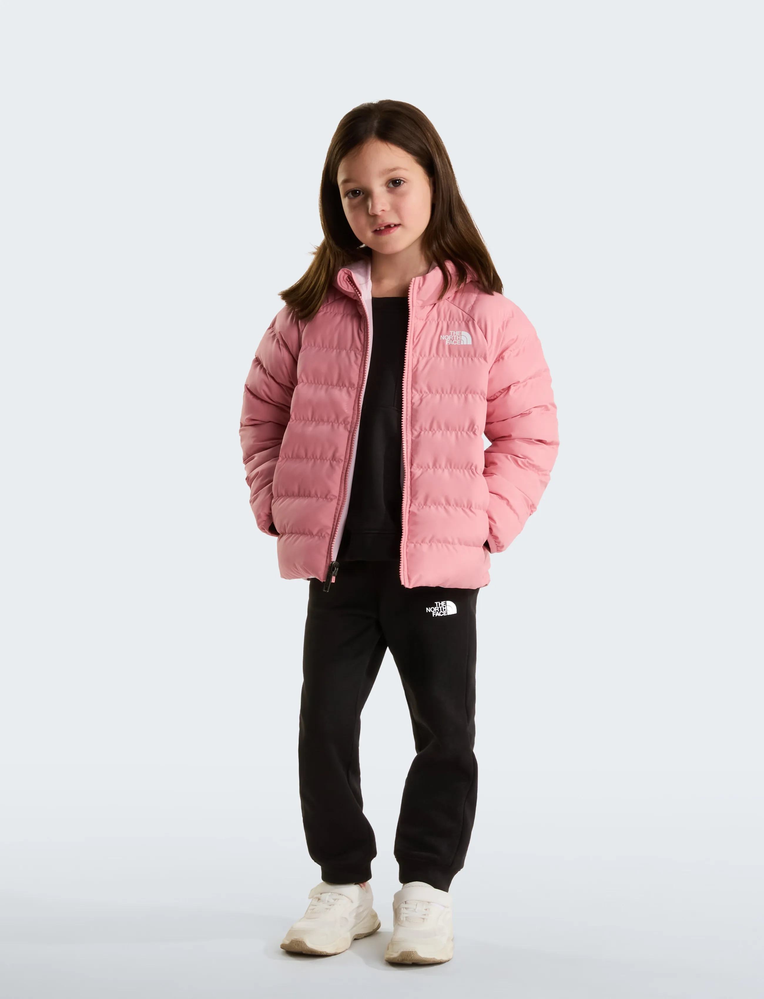 The North Face - KID REVERSIBLE PERRITO HOODED JACKET - isolierte jacken - primrose - 4