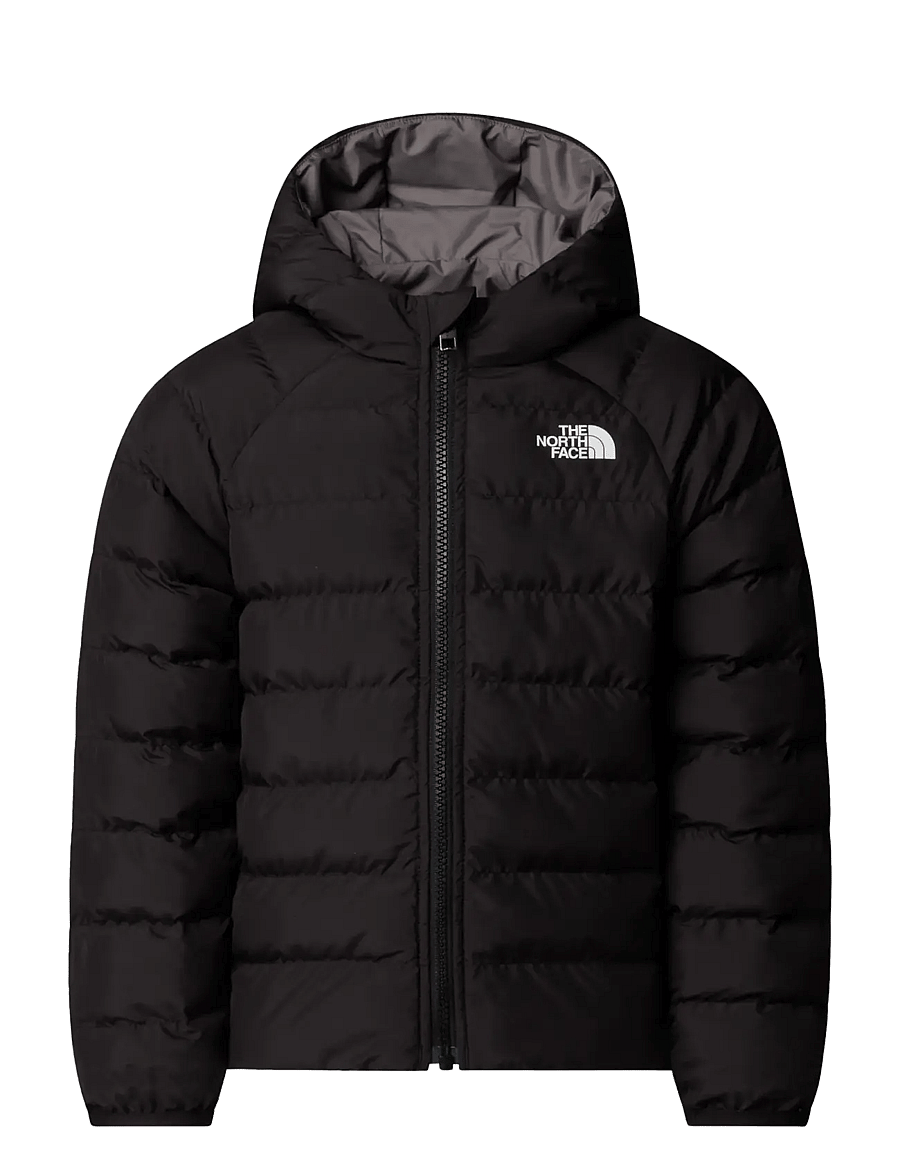 The North Face - KID REVERSIBLE PERRITO HOODED JACKET - isolierte jacken - tnf black/smoked pearl - 1
