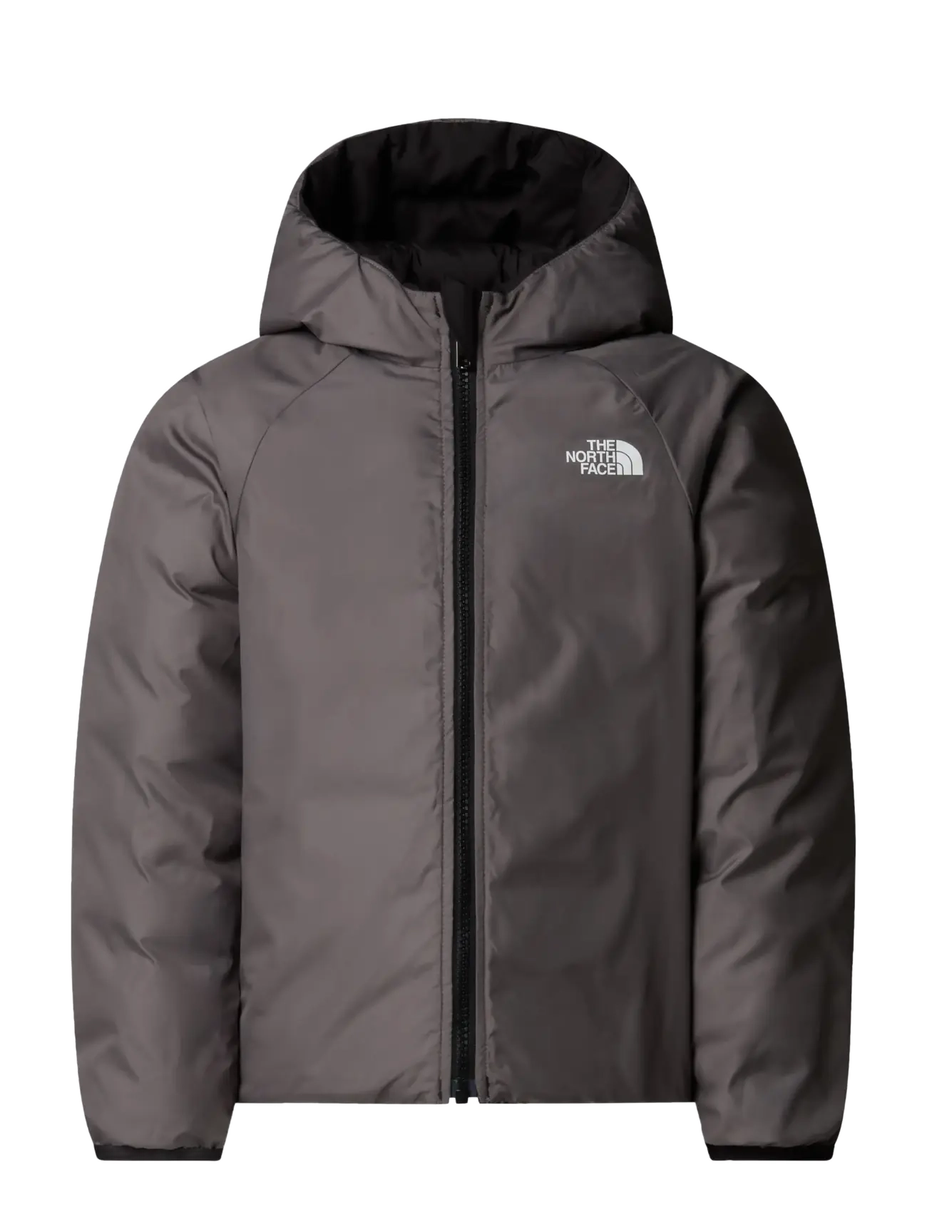 The North Face - KID REVERSIBLE PERRITO HOODED JACKET - isolierte jacken - tnf black/smoked pearl - 3
