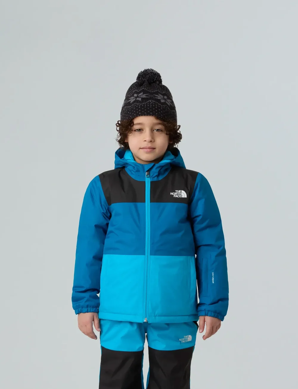 The North Face - KID FREEDOM INSULATED JACKET - skijacken - dusk blue/meridian blue - 0