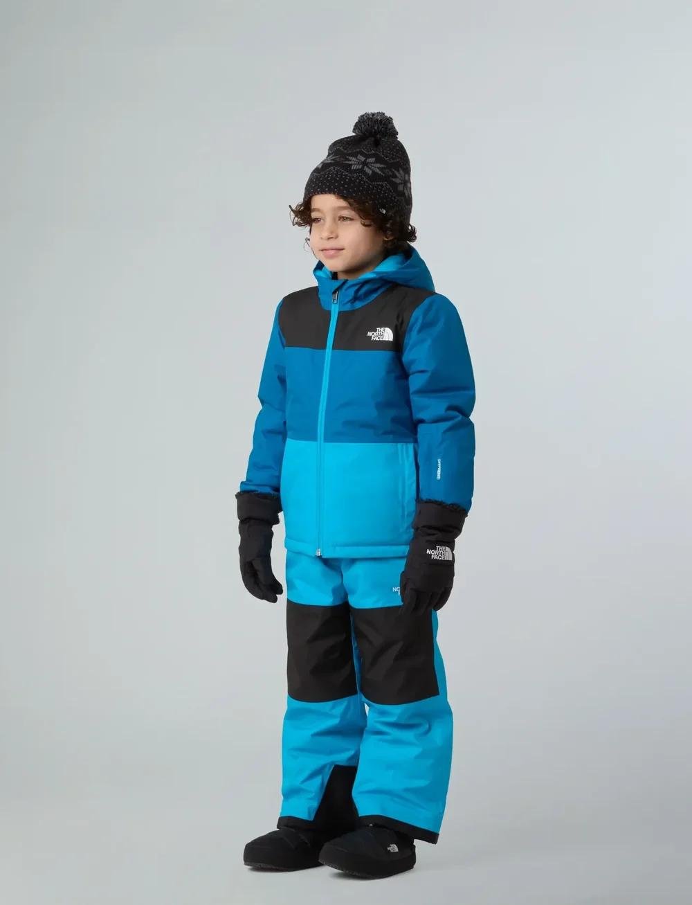 The North Face - KID FREEDOM INSULATED JACKET - skijacken - dusk blue/meridian blue - 3