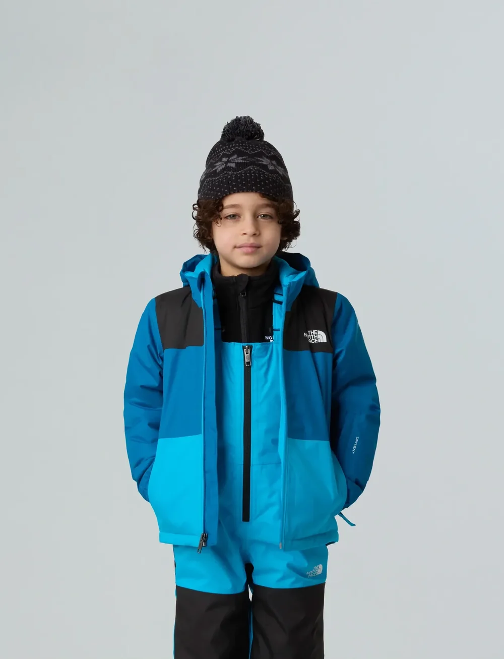 The North Face - KID FREEDOM INSULATED JACKET - skijacken - dusk blue/meridian blue - 5