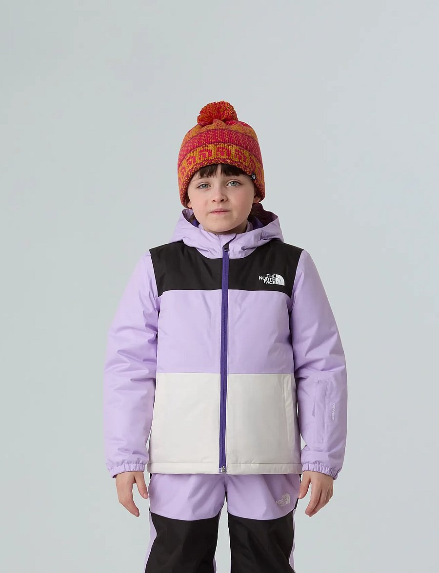 The North Face - KID FREEDOM INSULATED JACKET - skijacken - lite lilac/white dune - 0