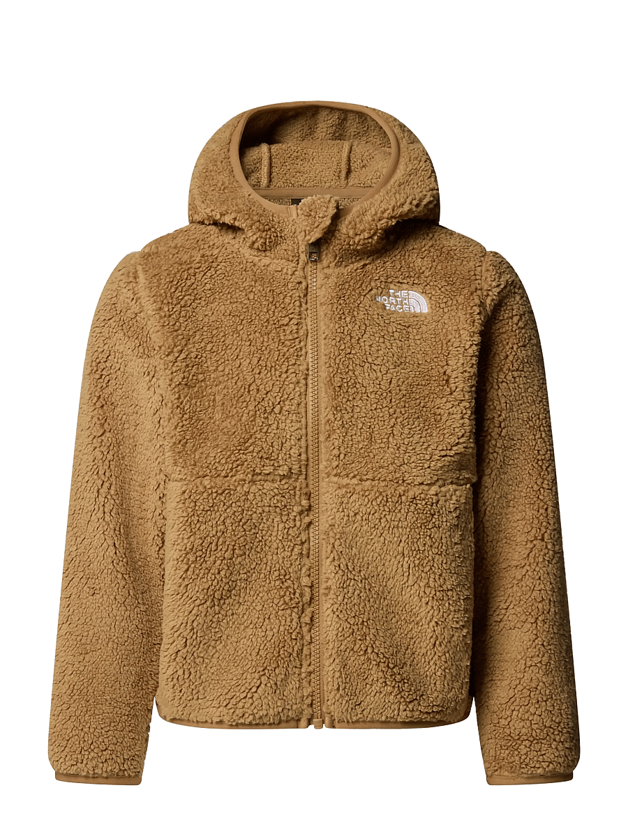 The North Face - KID CAMPSHIRE F/Z HOODIE - fleecejacken - teddy brown - 1