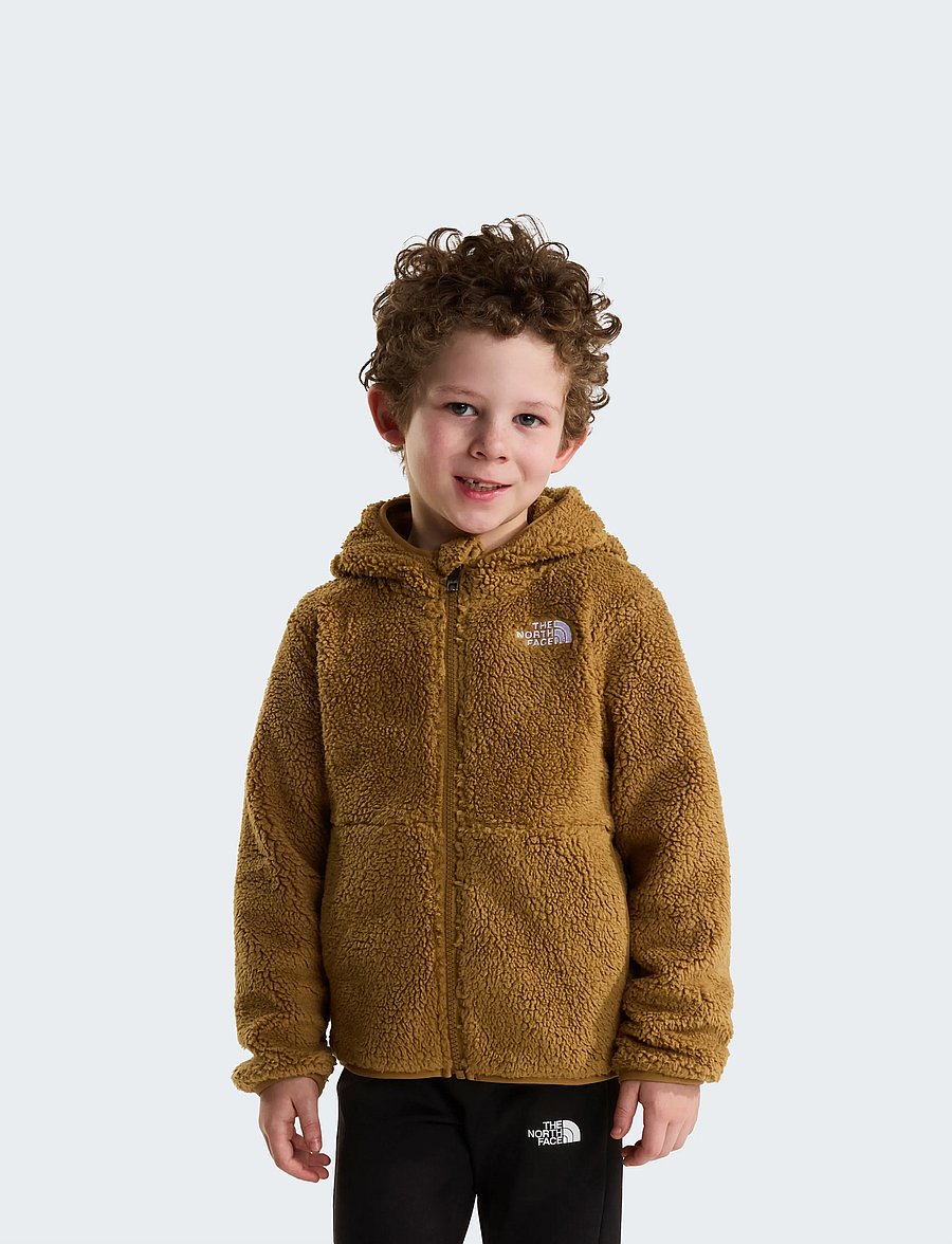 The North Face - KID CAMPSHIRE F/Z HOODIE - fleecejacken - teddy brown - 0
