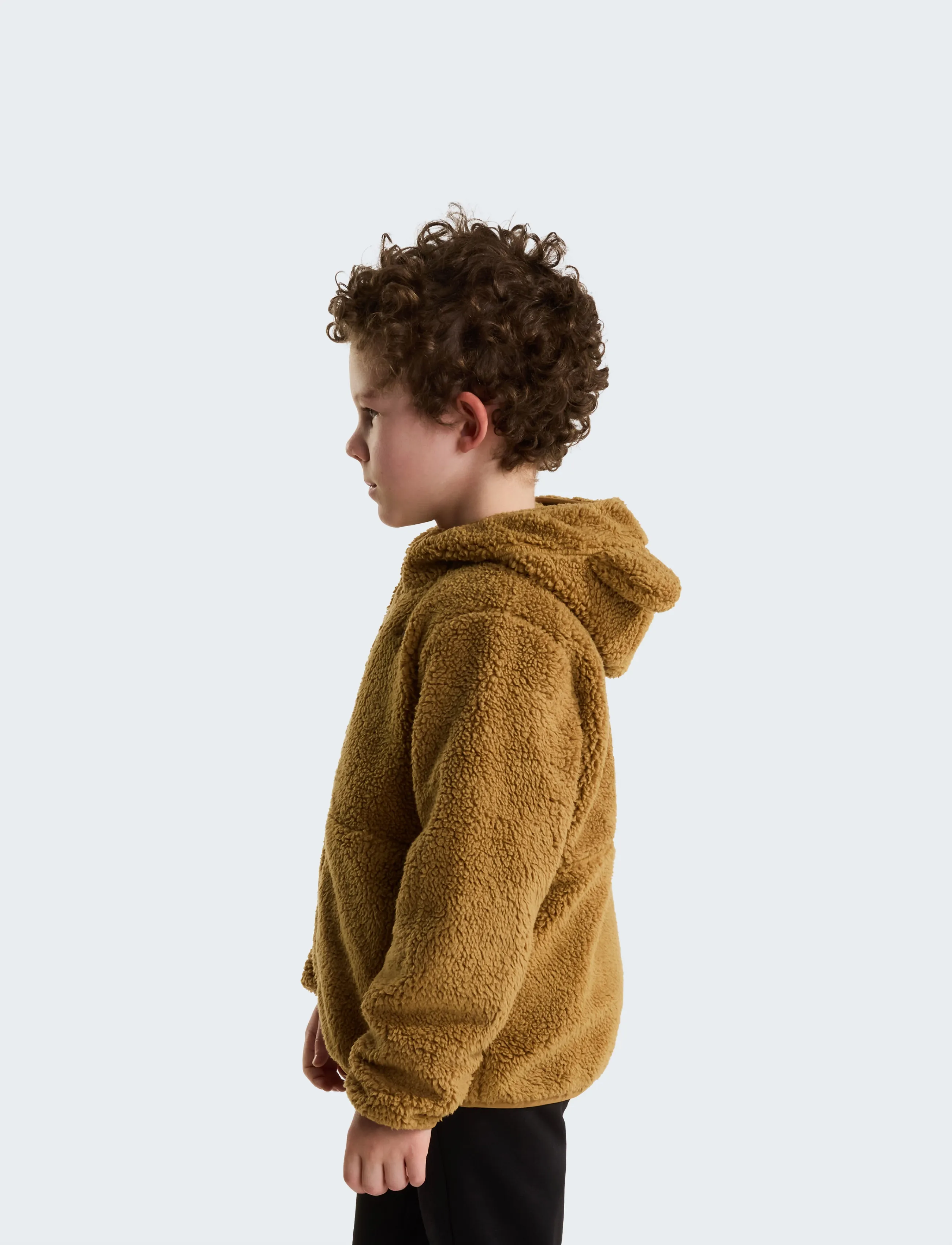 The North Face - KID CAMPSHIRE F/Z HOODIE - fleece jackets - teddy brown - 4