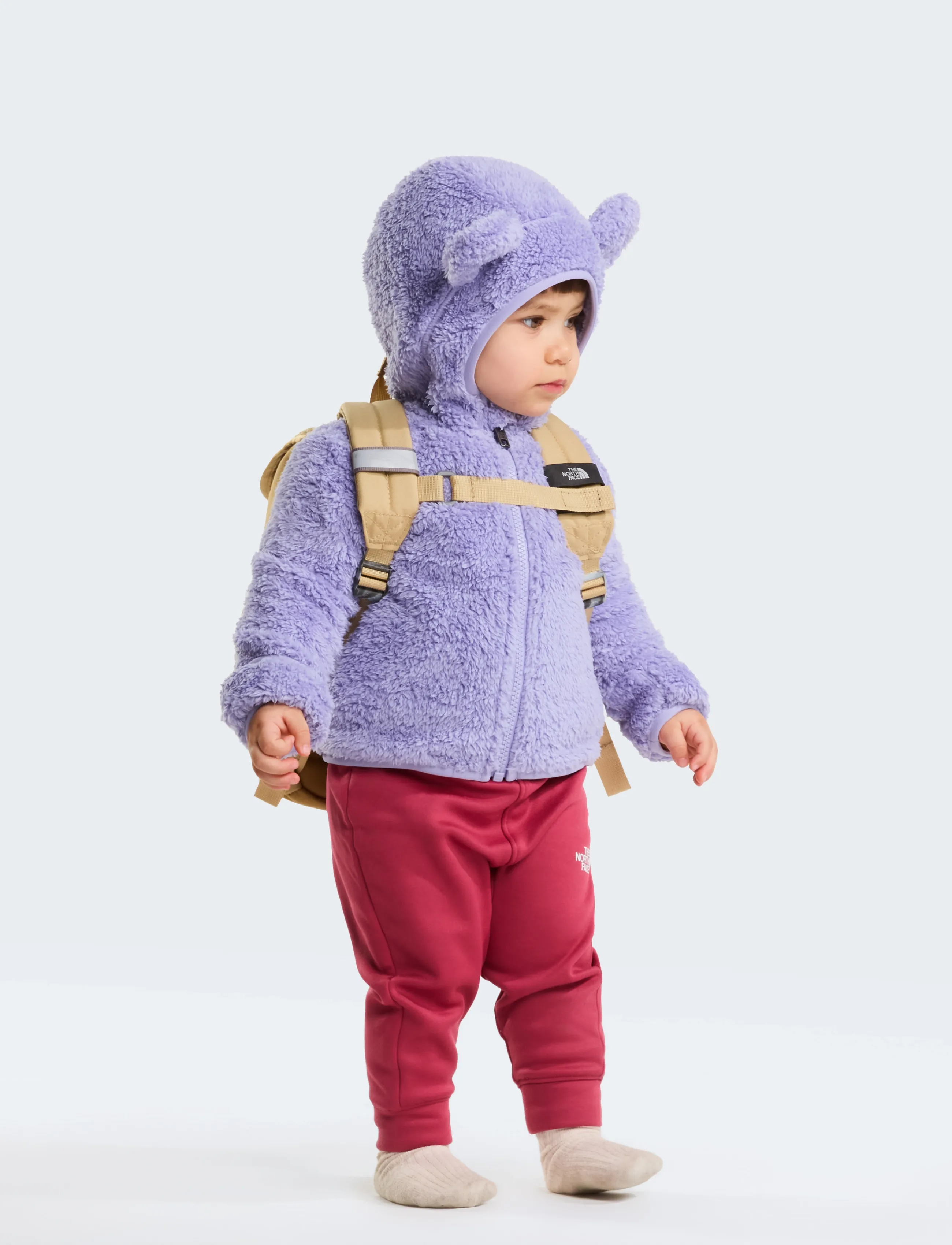 The North Face - BABY CAMPSHIRE F/Z HOODIE - fleecejacken - pale plum - 3