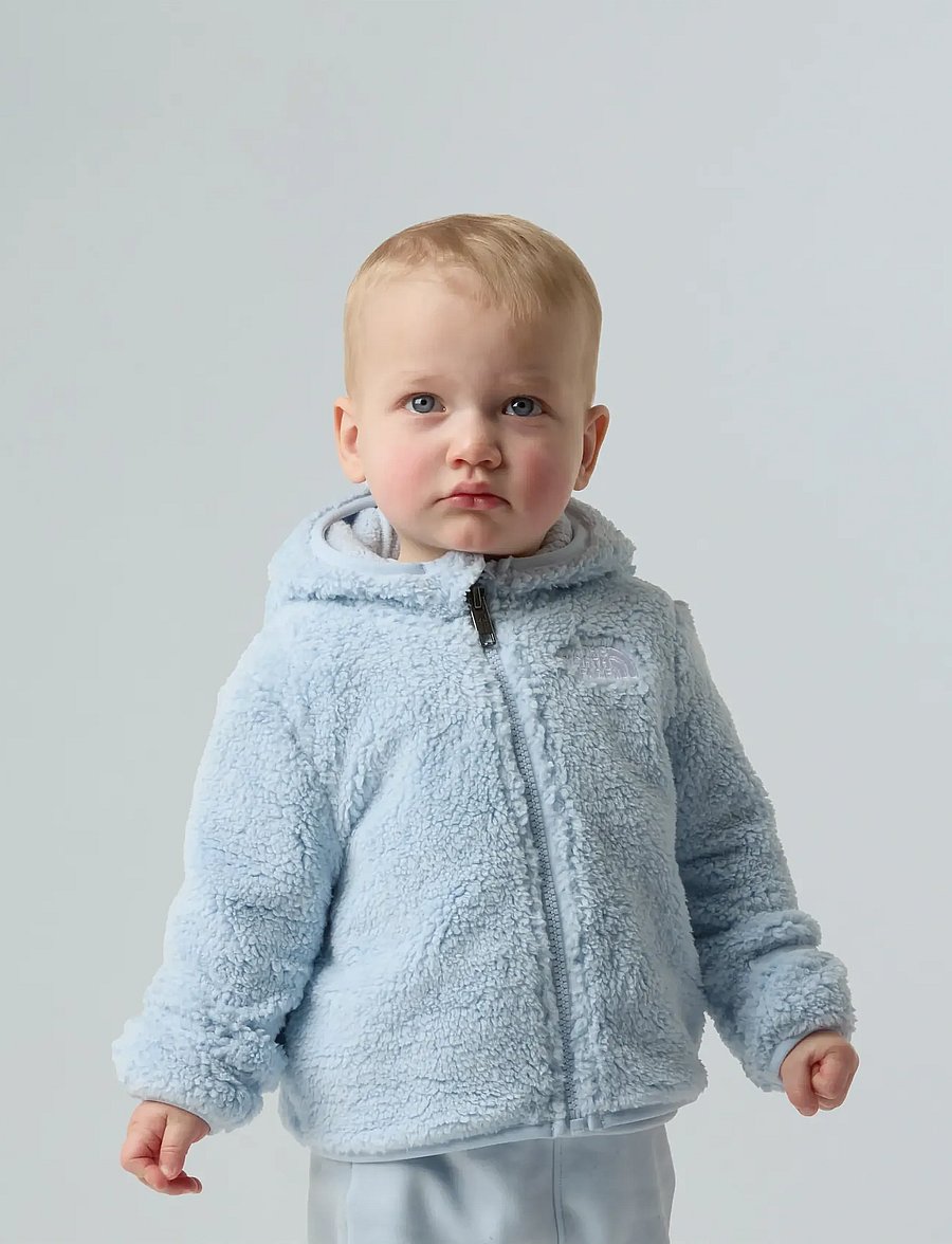 The North Face - BABY CAMPSHIRE F/Z HOODIE - fleecejacken - polar haze - 0