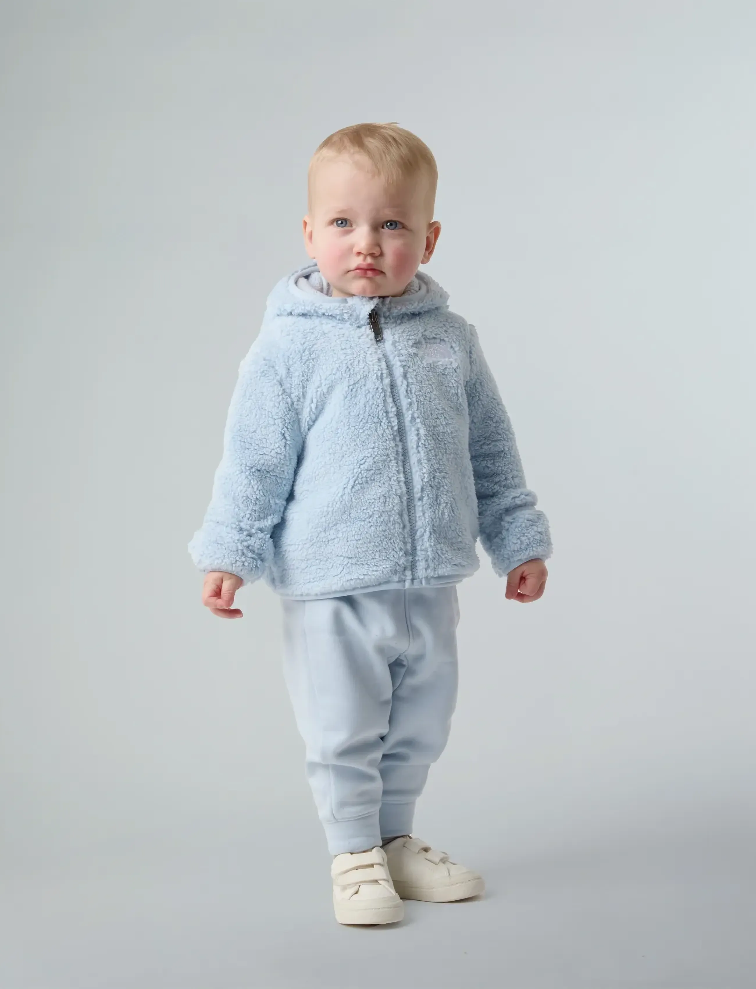 The North Face - BABY CAMPSHIRE F/Z HOODIE - fleecejacken - polar haze - 3