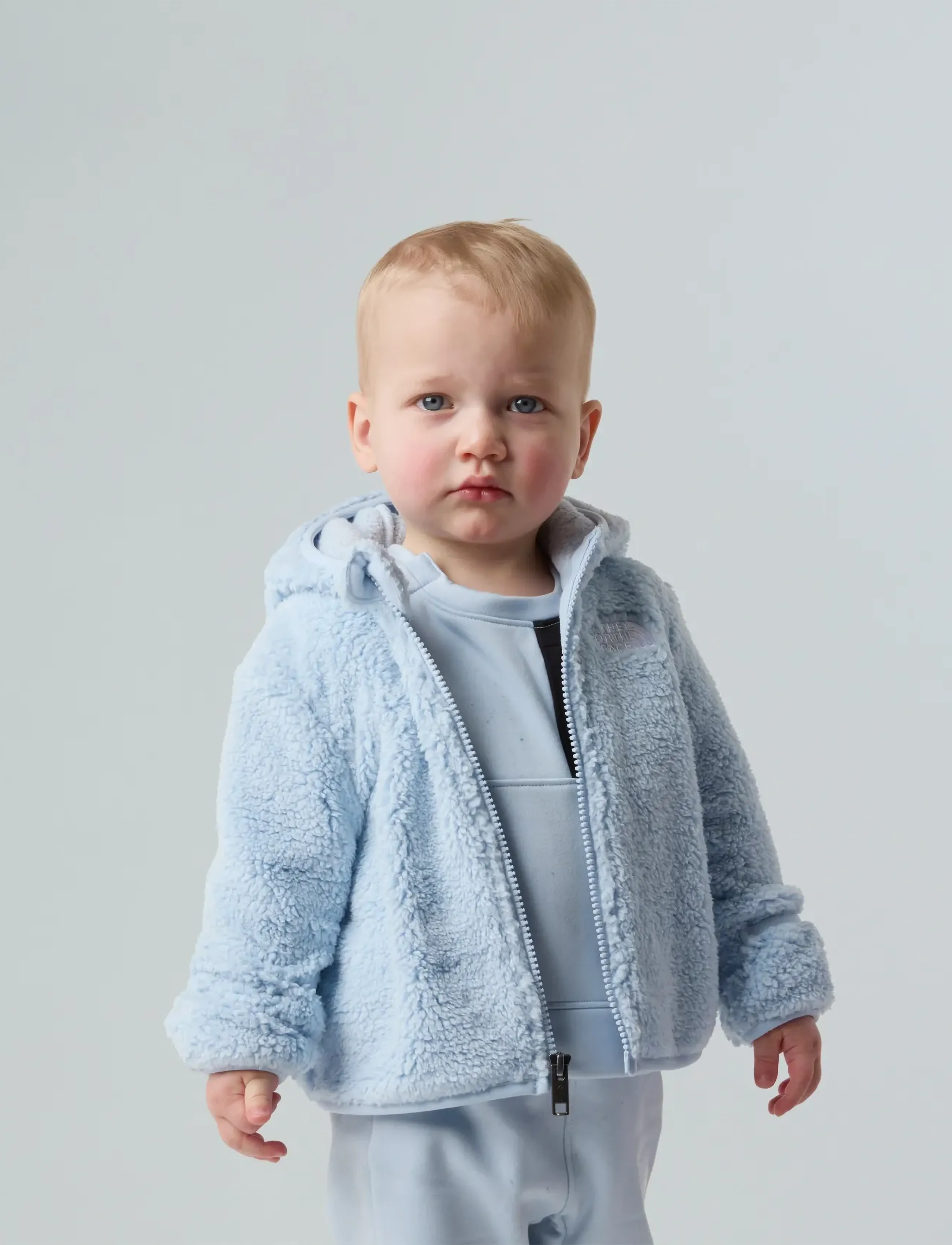 The North Face - BABY CAMPSHIRE F/Z HOODIE - fleecejacken - polar haze - 5