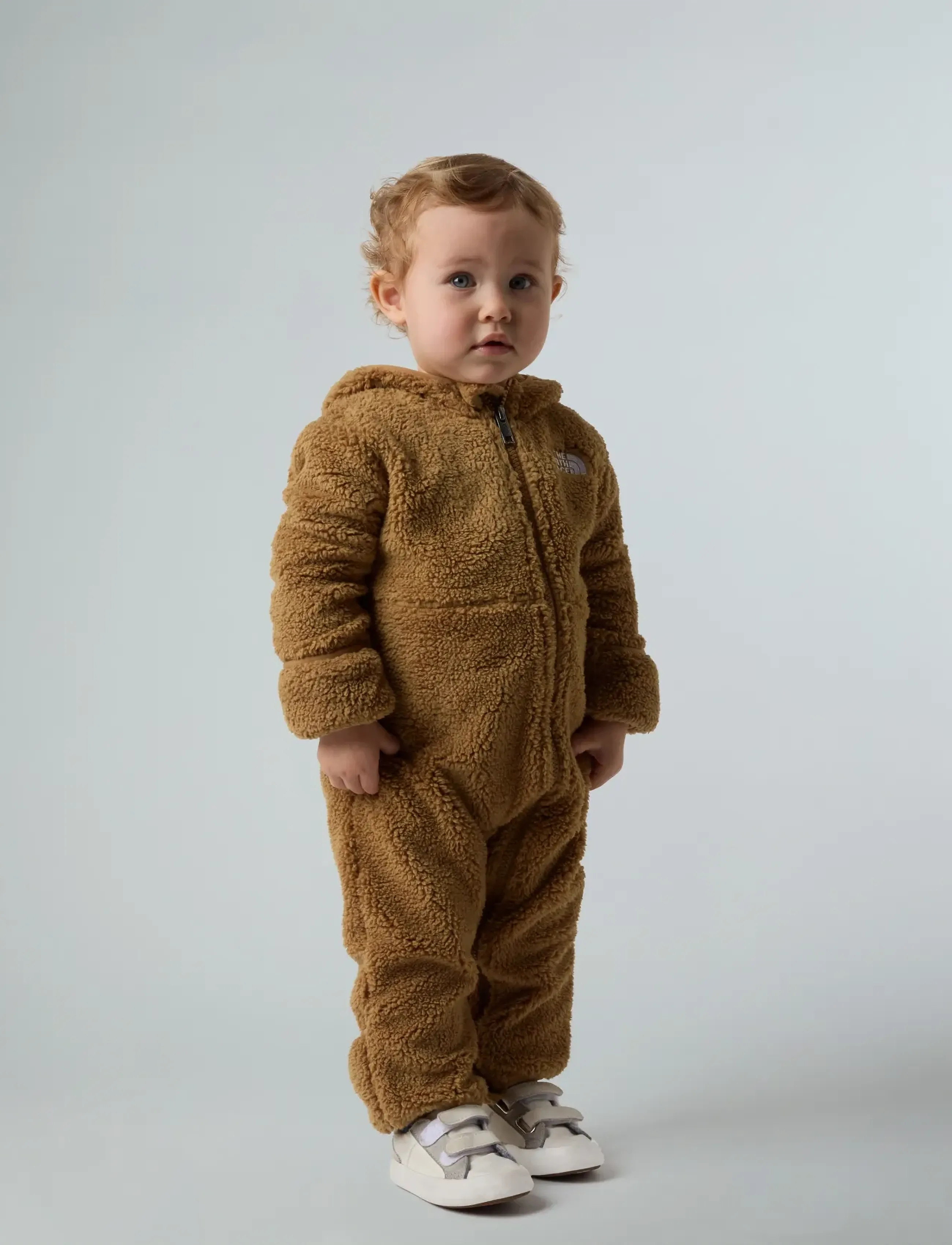 The North Face - BABY CAMPSHIRE ONE PIECE - teddy brown - 0