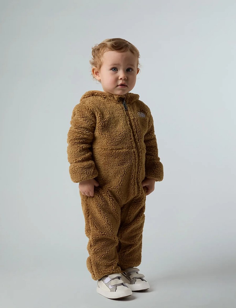 The North Face - BABY CAMPSHIRE ONE PIECE - teddy brown - 0