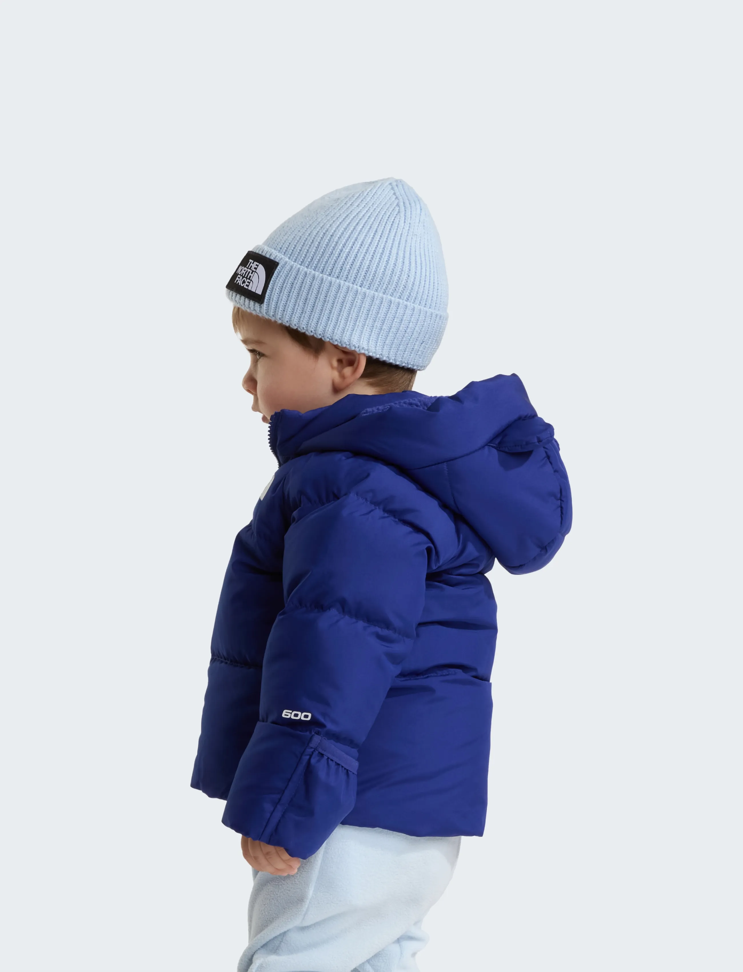 The North Face - BABY NORTH DOWN FLEECE LINED JACKET - bold blue - 4