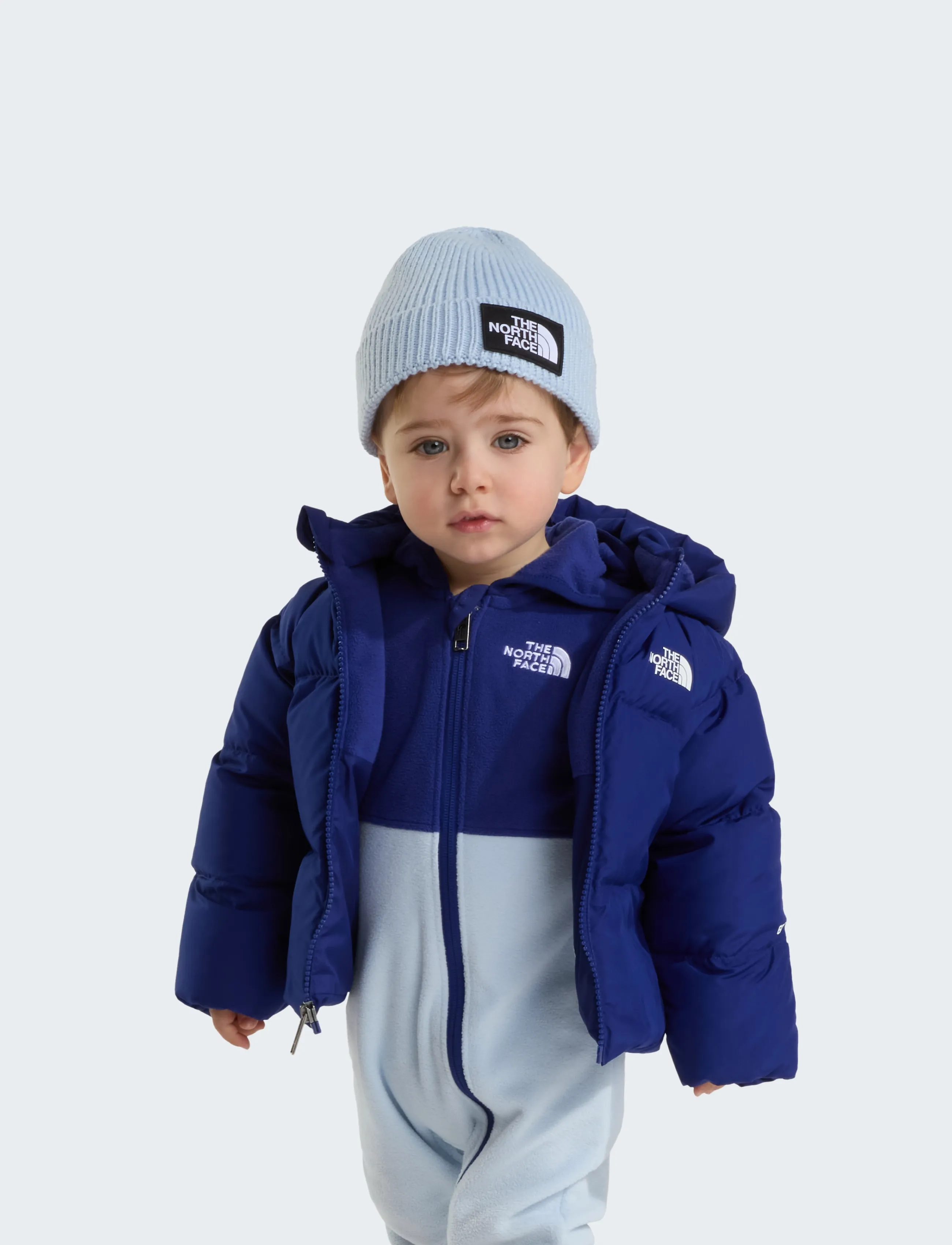 The North Face - BABY NORTH DOWN FLEECE LINED JACKET - bold blue - 5