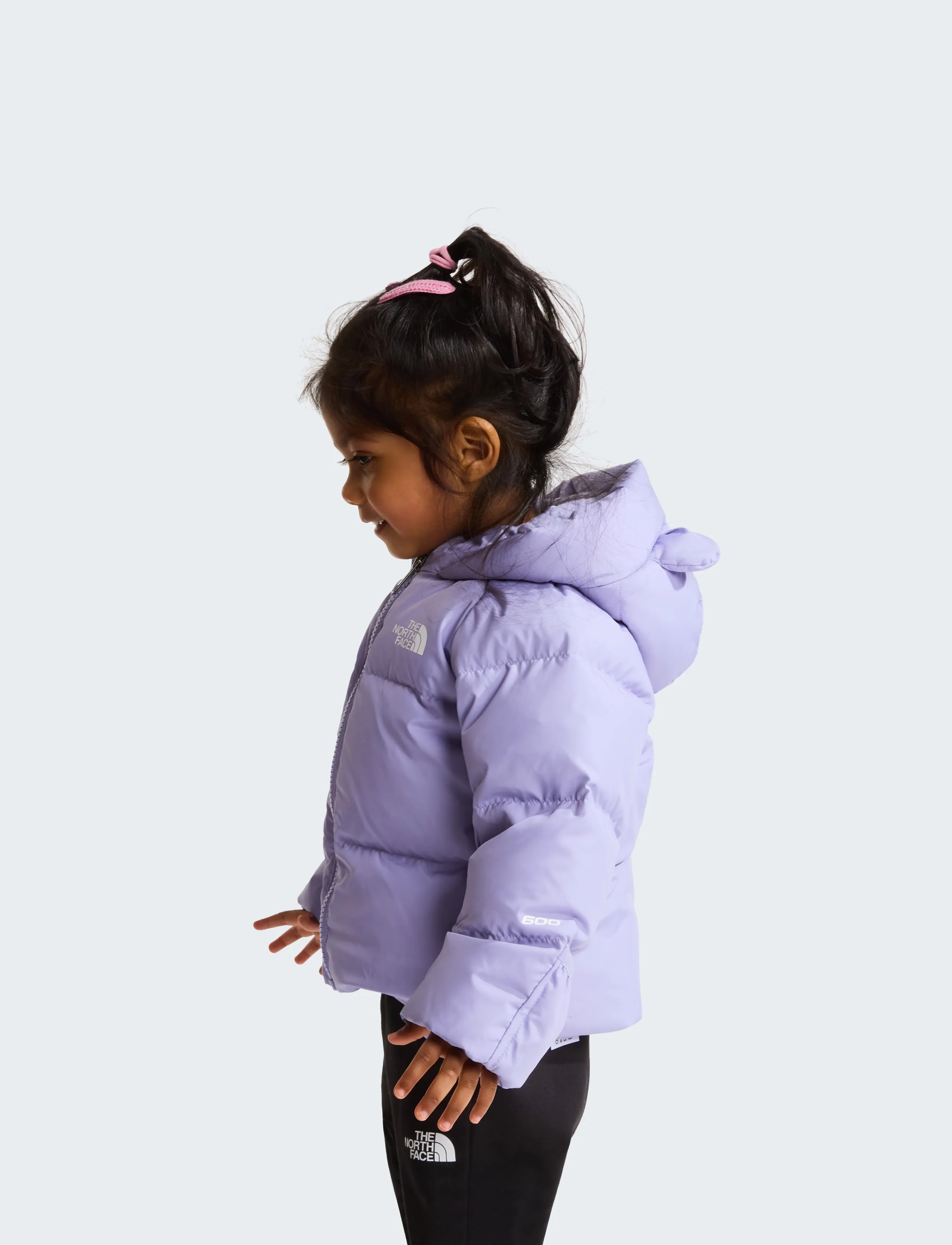 The North Face - BABY NORTH DOWN FLEECE LINED JACKET - isolerede jakker - pale plum - 3