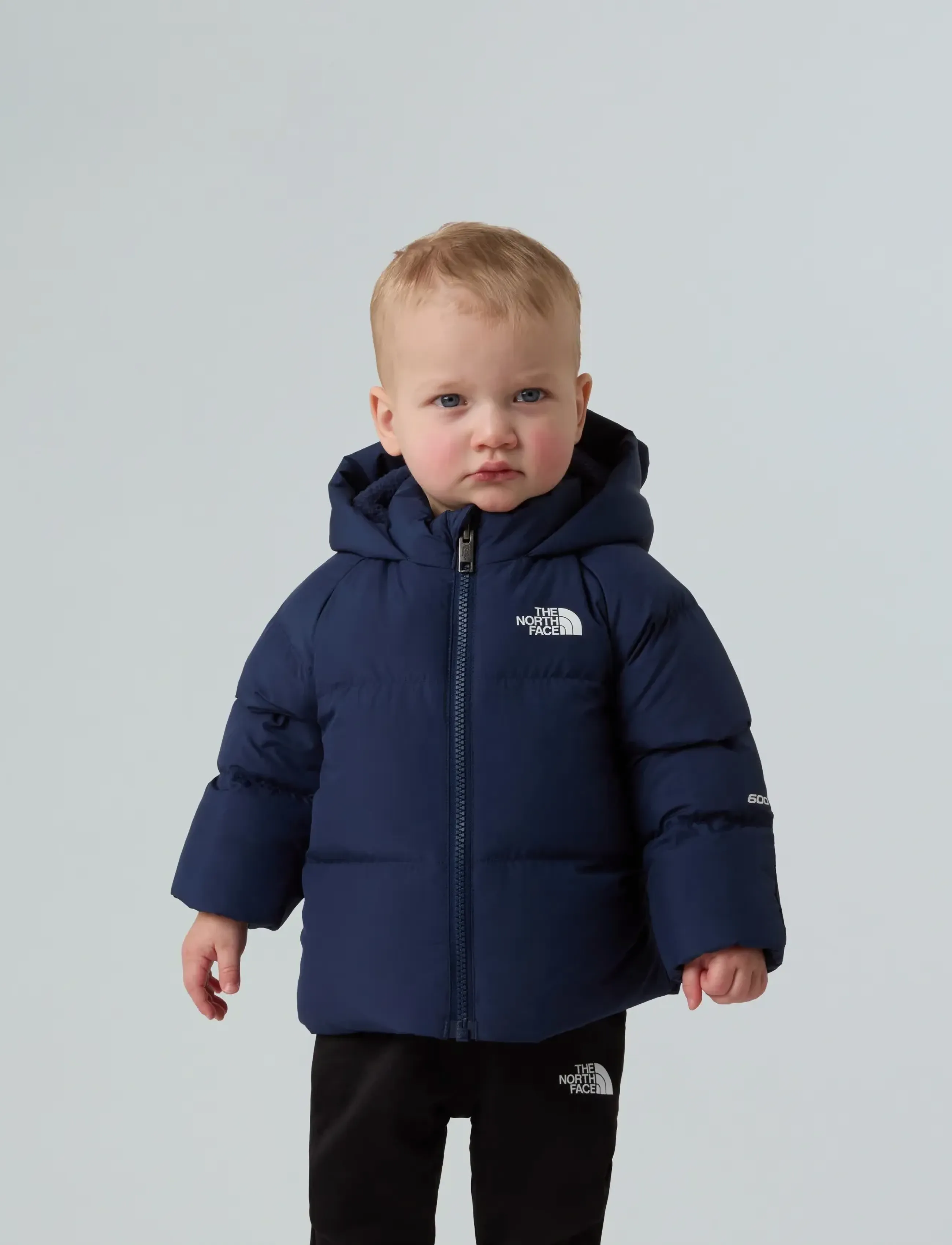 The North Face - BABY NORTH DOWN FLEECE LINED JACKET - isolierte jacken - summit navy/summit navy - 0