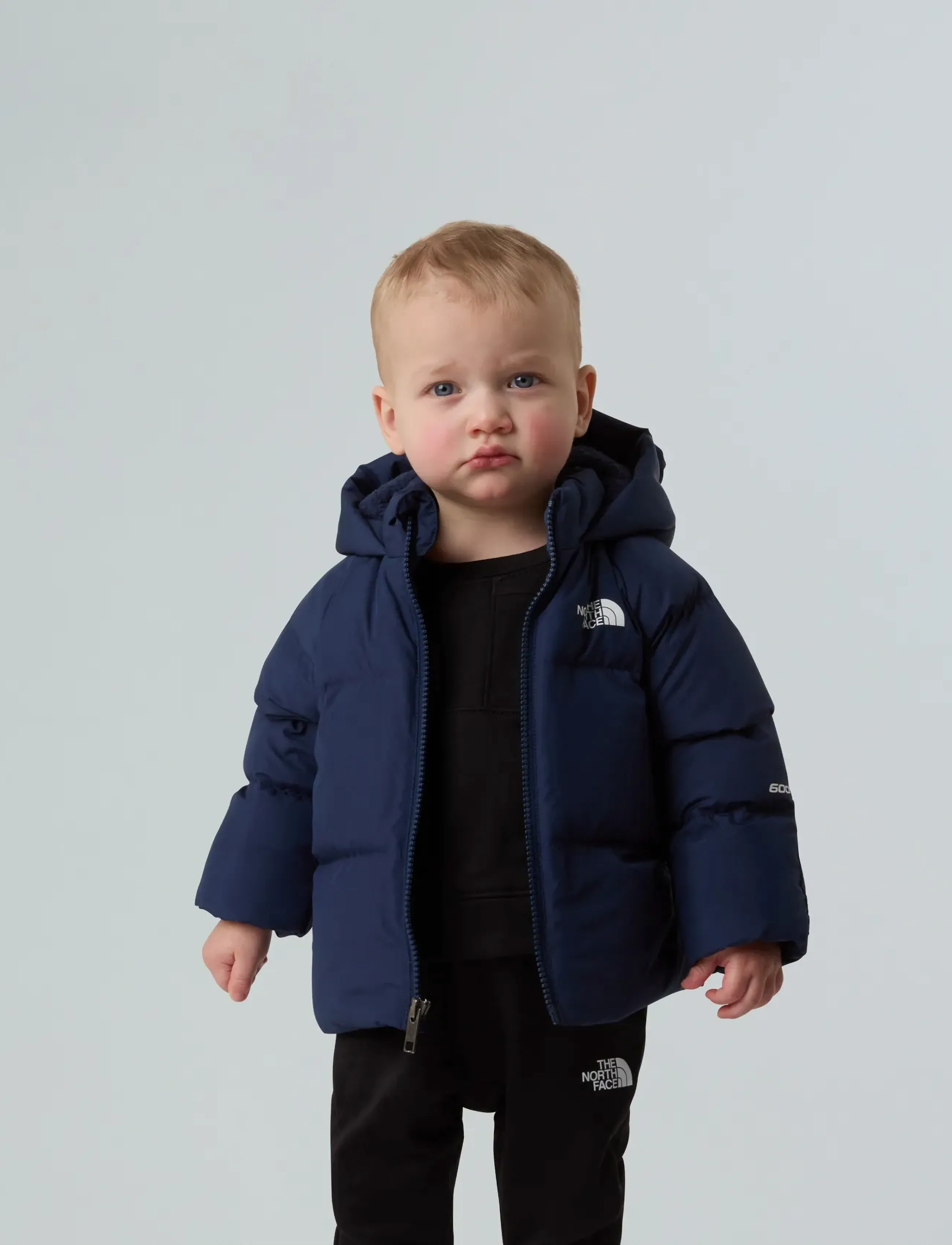 The North Face - BABY NORTH DOWN FLEECE LINED JACKET - isolierte jacken - summit navy/summit navy - 5