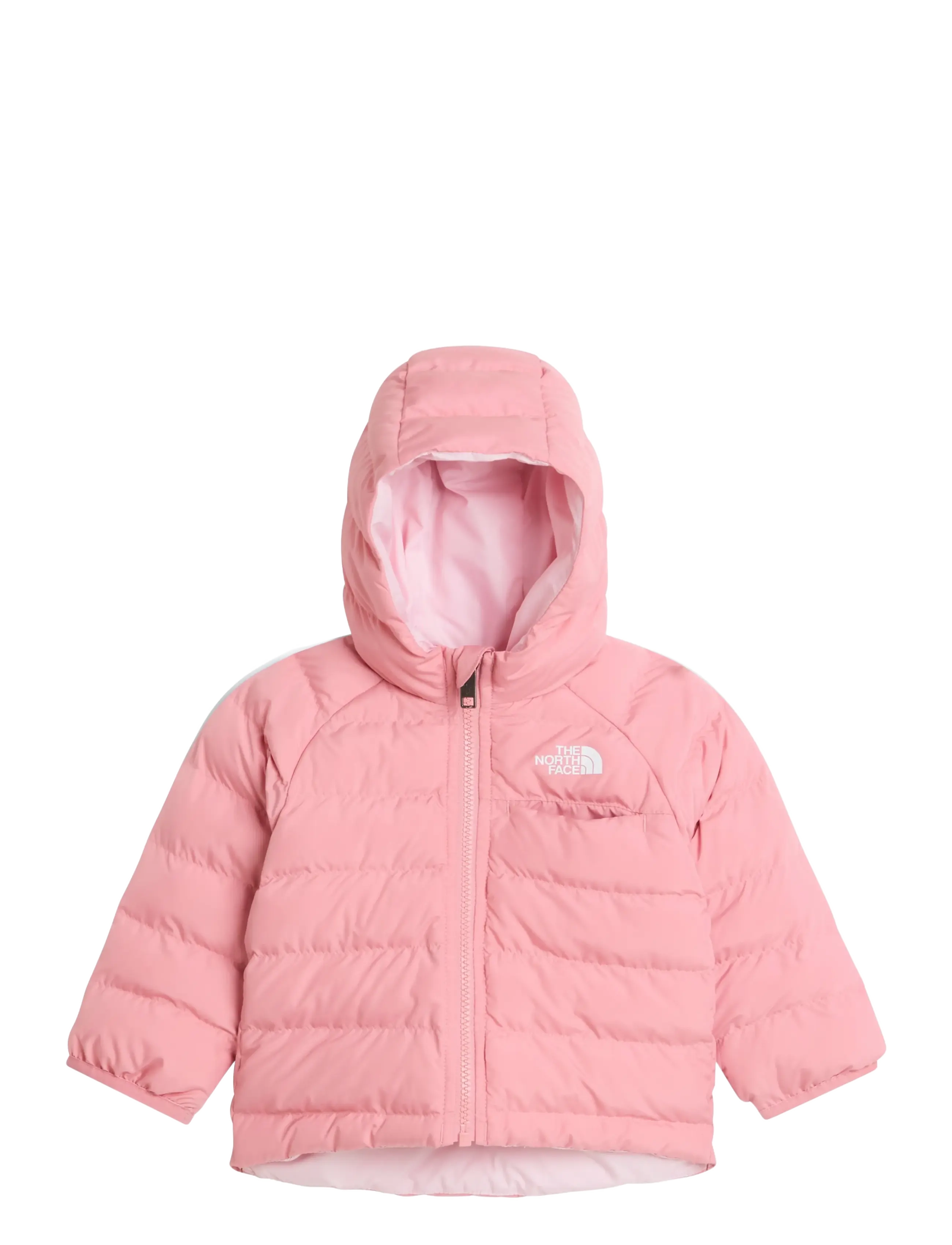 The North Face BABY REVERSIBLE PERRITO HOODED JACKET - The North Face - PRIMROSE / pink/rose