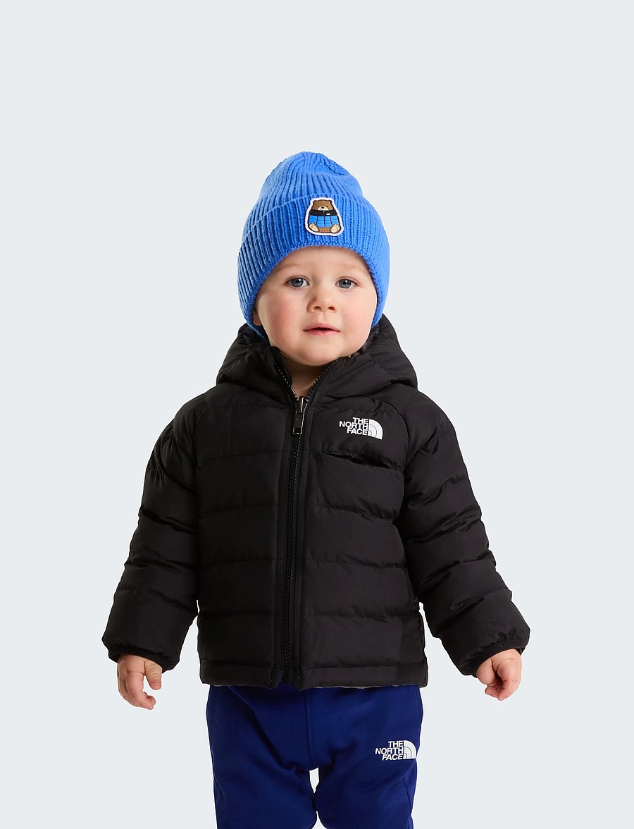 The North Face - BABY REVERSIBLE PERRITO HOODED JACKET - isolierte jacken - tnf black/smoked pearl - 0