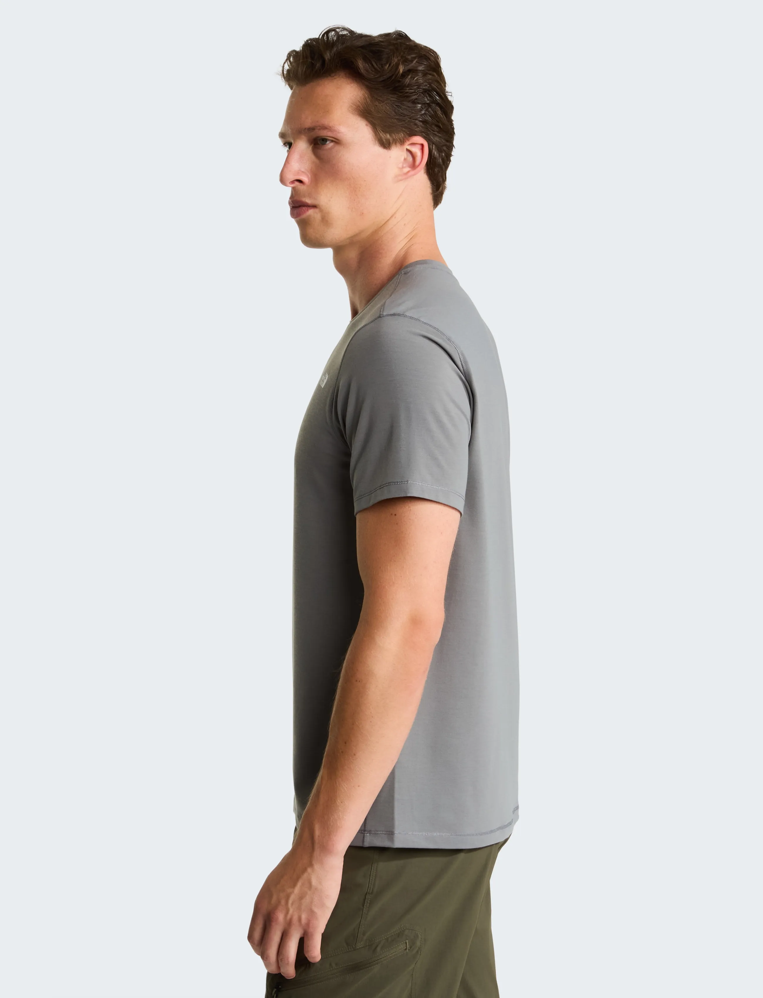 The North Face - M ADVENTURE TEE - t-shirts - smoked pearl - 4
