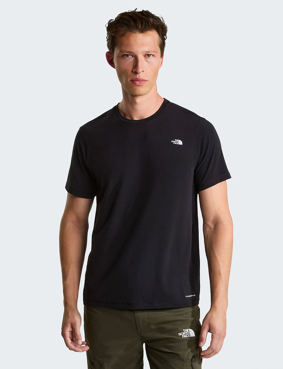The North Face - M ADVENTURE TEE - tnf black - 0